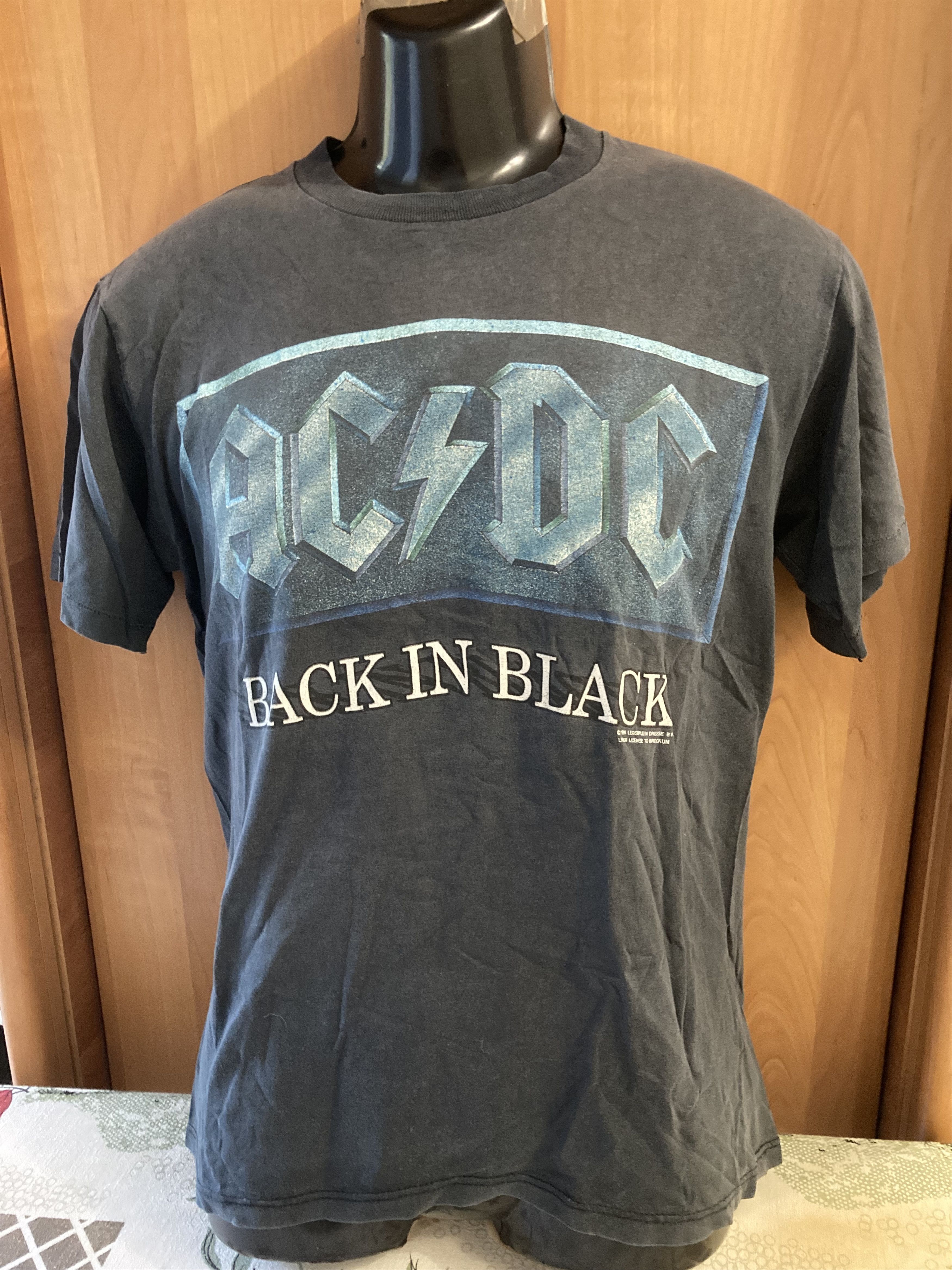 AC/DC Rare Vintage AC|DC Brockum 1991 Concert Tour T Shirt Size US S / EU 44-46 / 1 - 1 Thumbnail