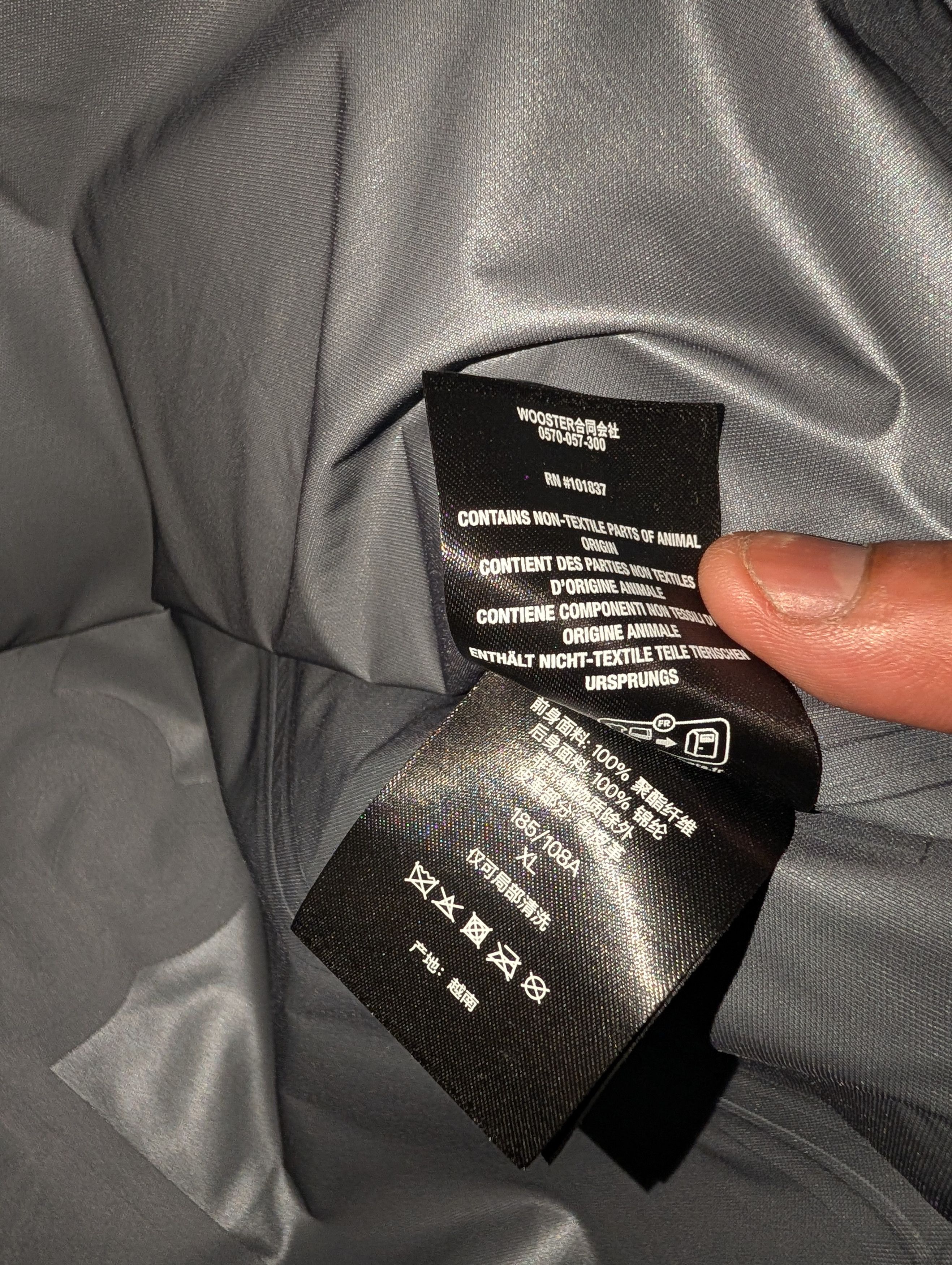 Supreme × Vanson Leathers Supreme Vanson Leathers GORETEX Zip Shell Jacket XL Black Size US XL / EU 56 / 4 - 6 Thumbnail