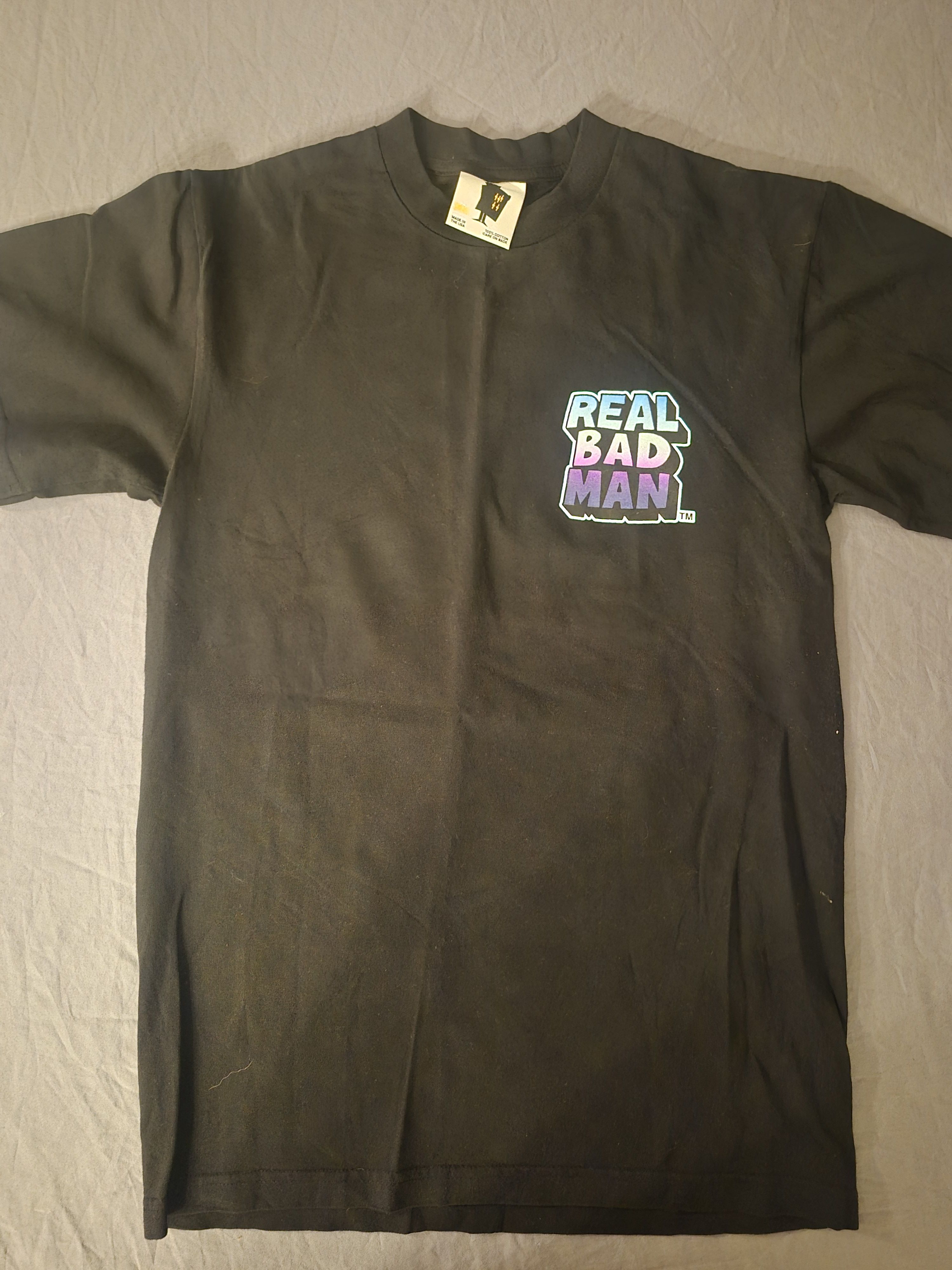 Real Bad Man Real Bad Man Black Tee Size Small Size US S / EU 44-46 / 1 - 1 Thumbnail
