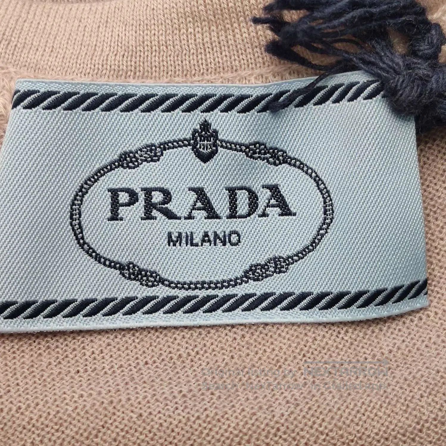 Prada Prada Logo Crew Neck Knit Sweater . Size XXS / US 00 / IT 34 - 5 Thumbnail