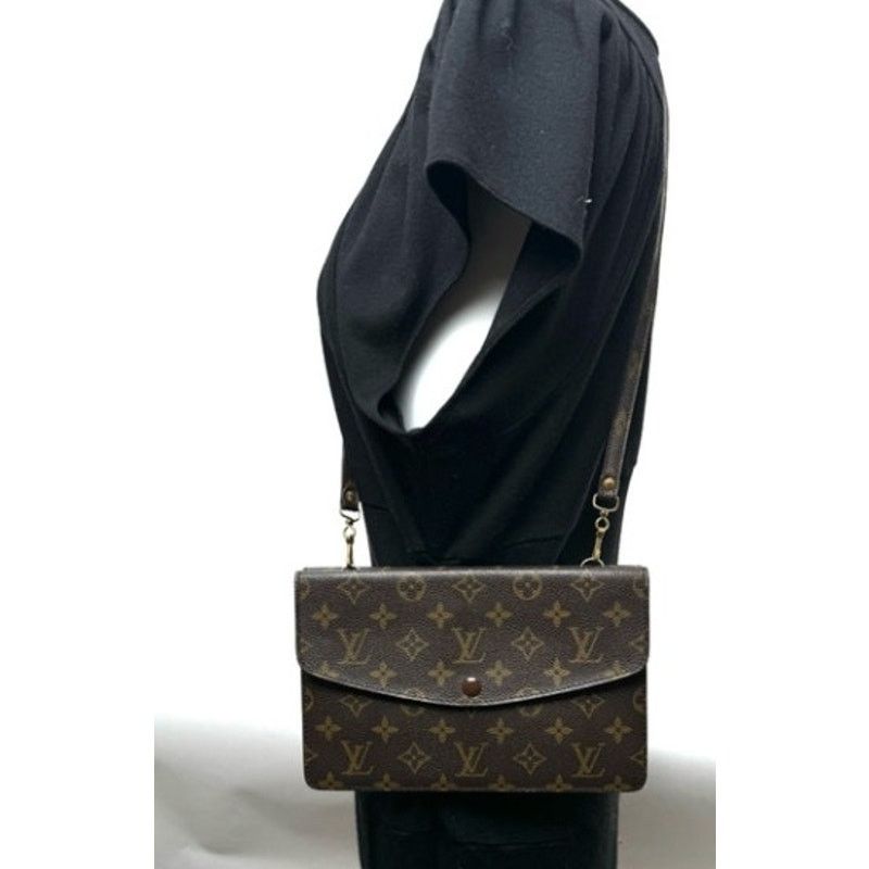 Louis Vuitton Louis Vuitton LV Pochette Double Rabat Thin Shoulder Bag Size ONE SIZE - 1 Thumbnail