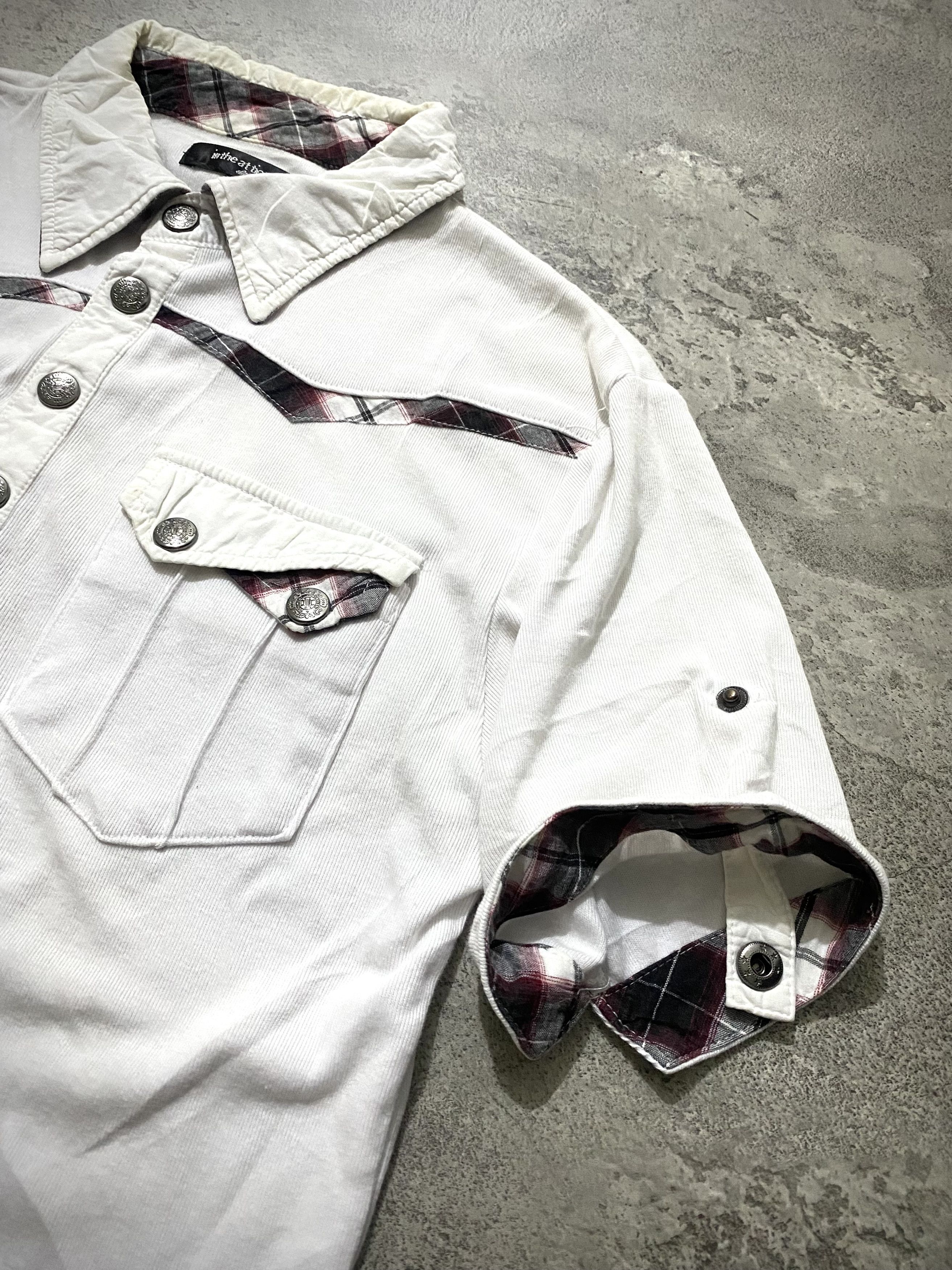 In The Attic INTHEATTIC HOMME DOUBLE LAYER BONDAGE POLO SHIRT Size US M / EU 48-50 / 2 - 3 Thumbnail