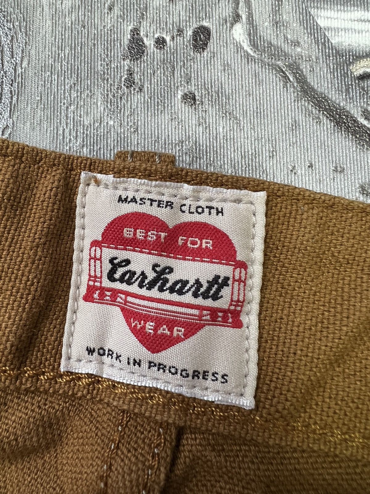 Carhartt × Vintage Rare Vintage Carhartt Heart Logo trail pants Size US 36 / EU 52 - 8 Thumbnail