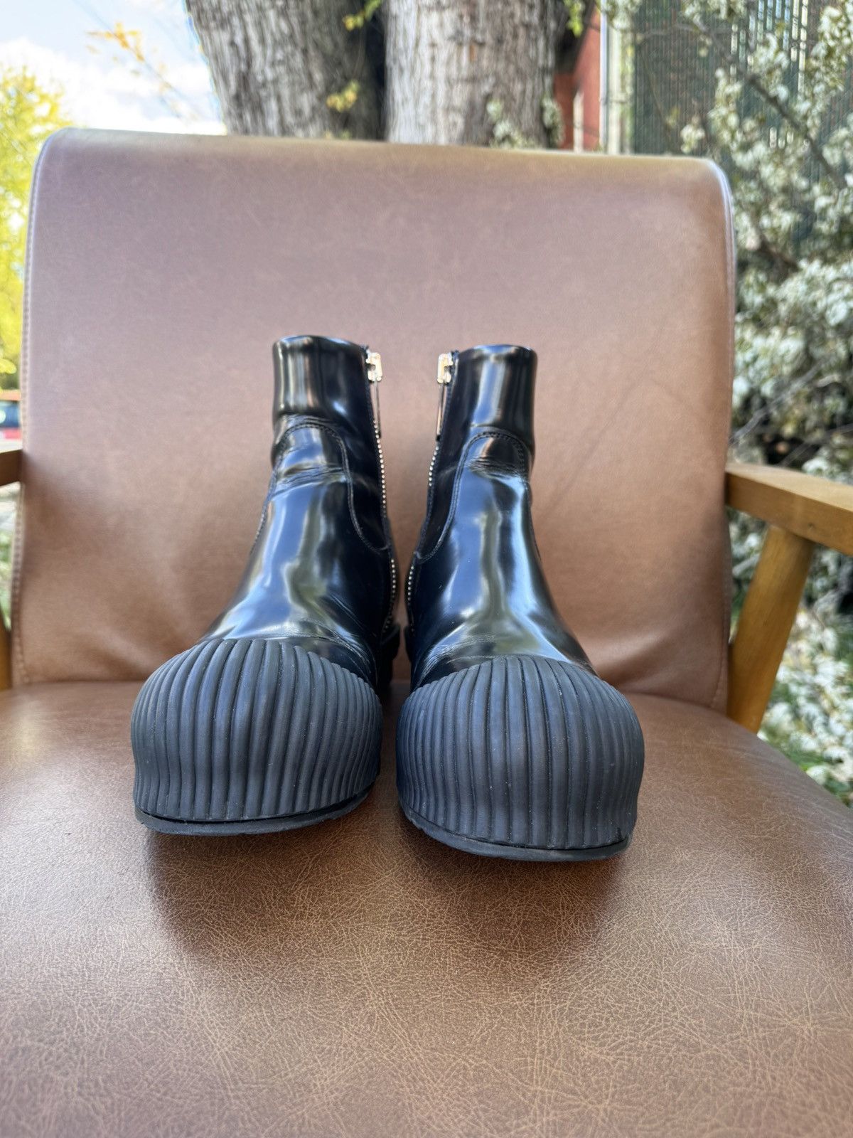 Calvin Klein 205W39NYC Calvin Klein 205W39NYC AW18 Spazzolalto Fireman Boots Size US 6.5 / EU 39-40 - 6 Thumbnail