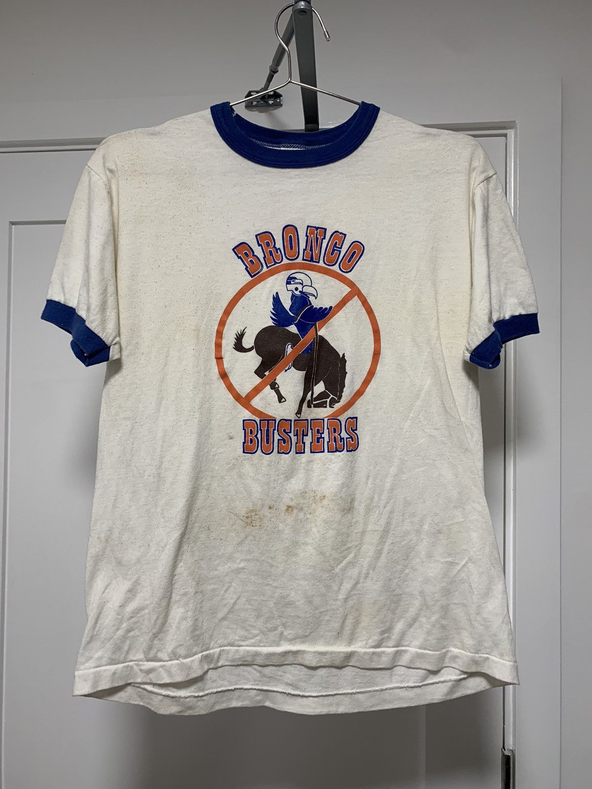 Vintage Vintage Seahawks Bronco Busters shirt Size US L / EU 52-54 / 3 - 1 Thumbnail
