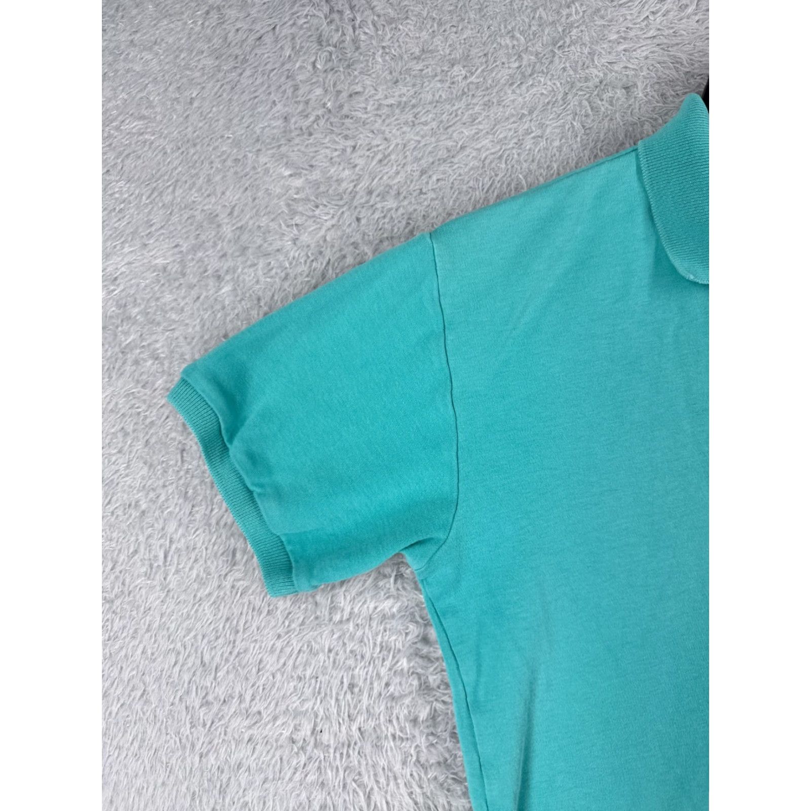 Ralph Lauren VINTAGE Ralph Lauren Polo Shirt Adult Medium Blue 100% Cotton Jersey Pony Size US M / EU 48-50 / 2 - 3 Thumbnail