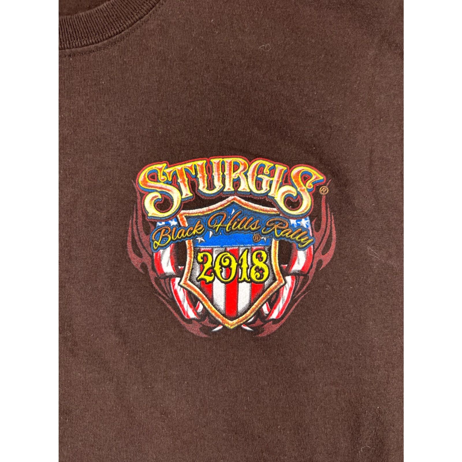 Vintage Sturgis Shirt Womens Medium Brown 78th Annual Black Hills Rally Eagle Motorcycle Shirt Womens M Brown 78th Annual Black Hills Rally Eagle Motorcycle Size M / US 6-8 / IT 42-44 - 4 Thumbnail