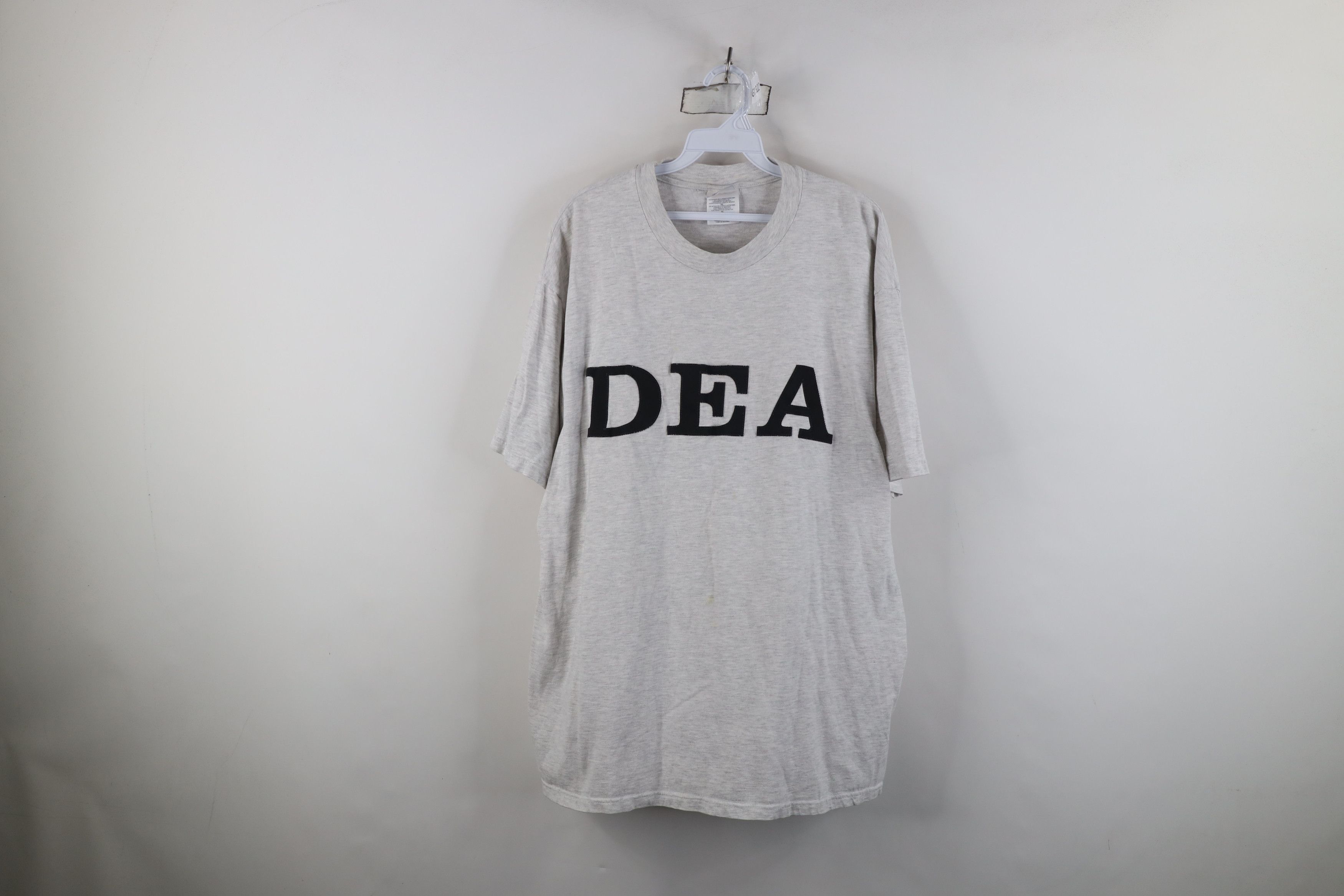 Vintage Vintage 90s Streetwear Enforcement Short Sleeve T-Shirt Size US XL / EU 56 / 4 - 1 Thumbnail