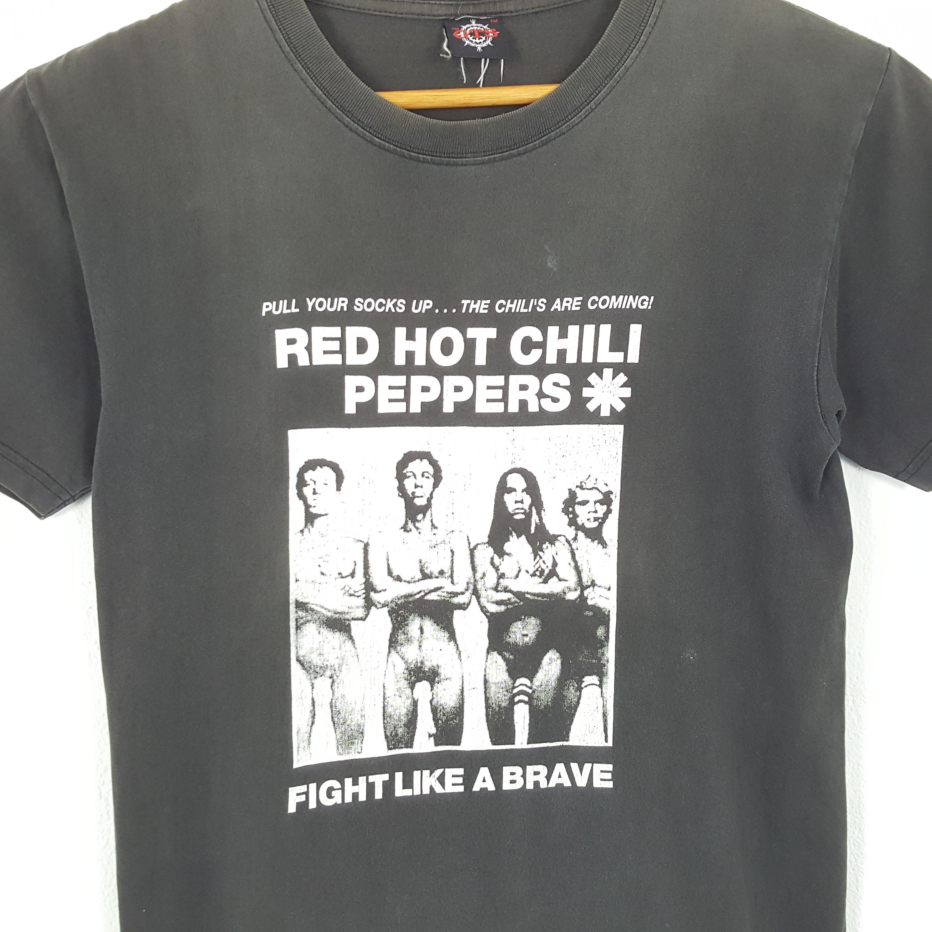 Band Tees × Vintage Vintage RED HOT CHILI PEPPERS American Rock Band T-Shirts Size US M / EU 48-50 / 2 - 2 Thumbnail