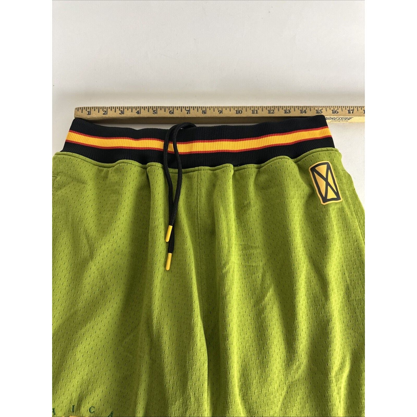 Mitchell & Ness Mitchell & Ness Hebru Brantley Mesh Shorts Green Men’s L Size US 34 / EU 50 - 5 Thumbnail