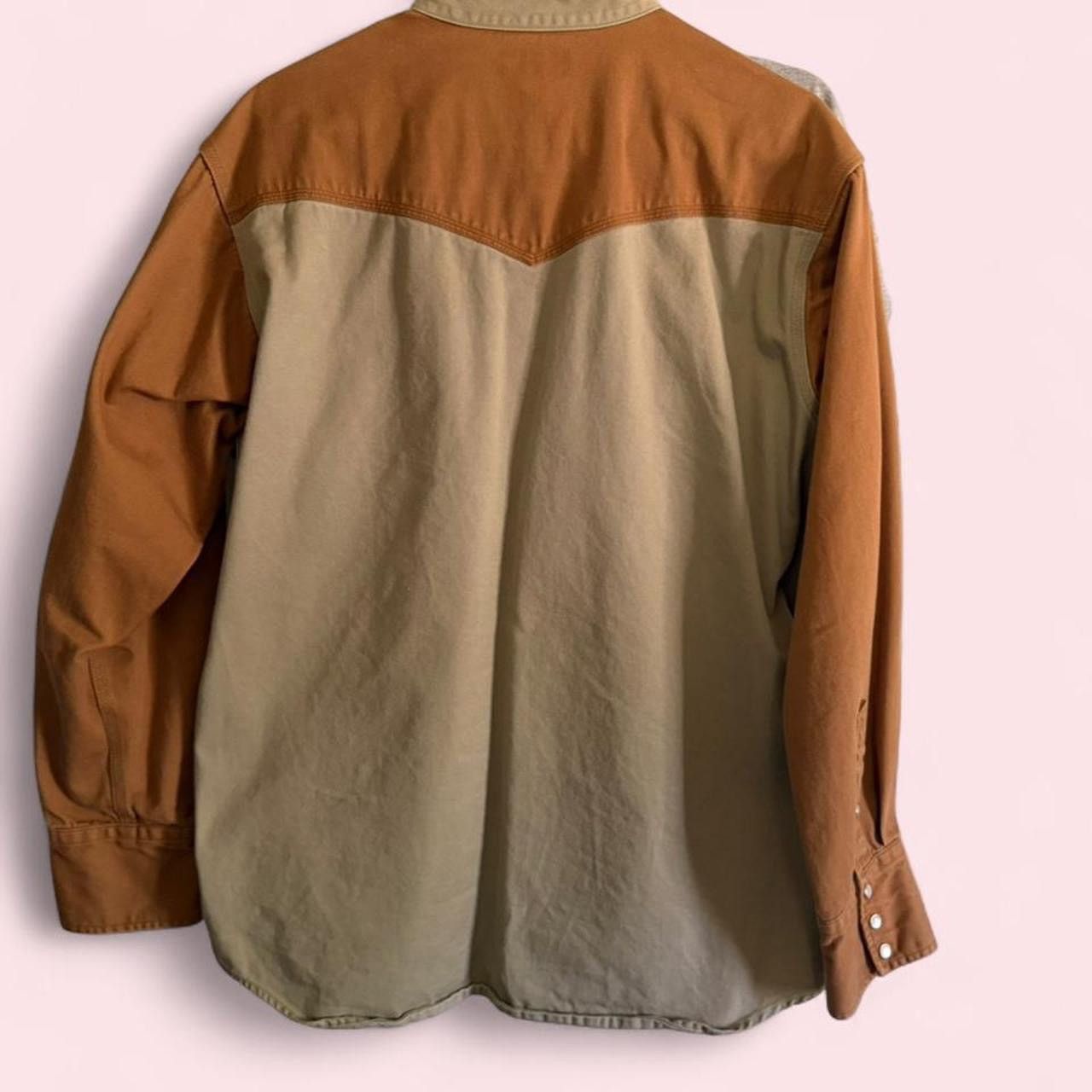 Carhartt Men’s Carhartt Ironwood Twill Pearl Snap Long Sleeve Size US L / EU 52-54 / 3 - 2 Thumbnail