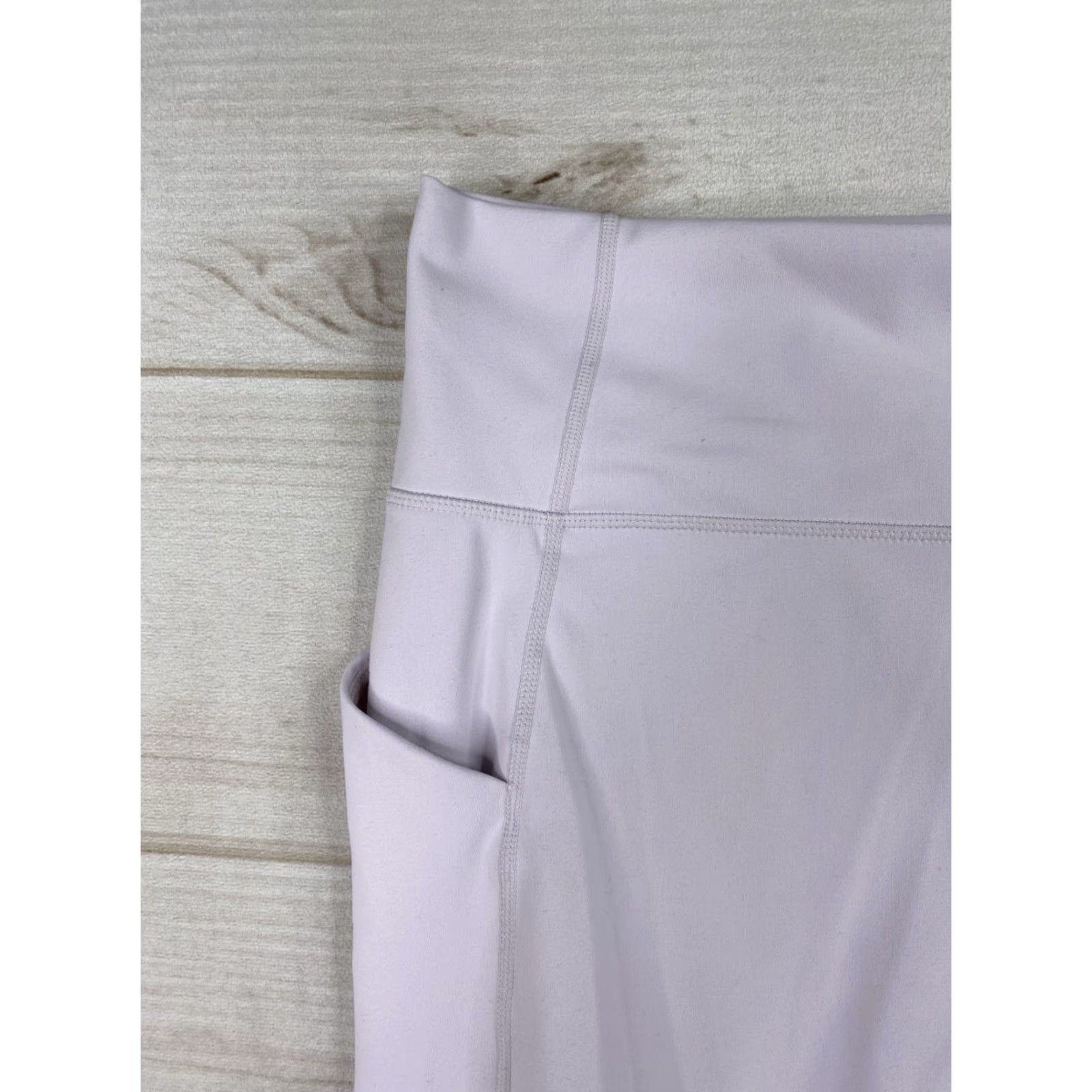 Fabletics Fabletics Leggings PureLuxe Womens XXL Purple High Waisted Crop Pockets Athletic Shirt Hat Size 40" / US 18 - 2 Thumbnail