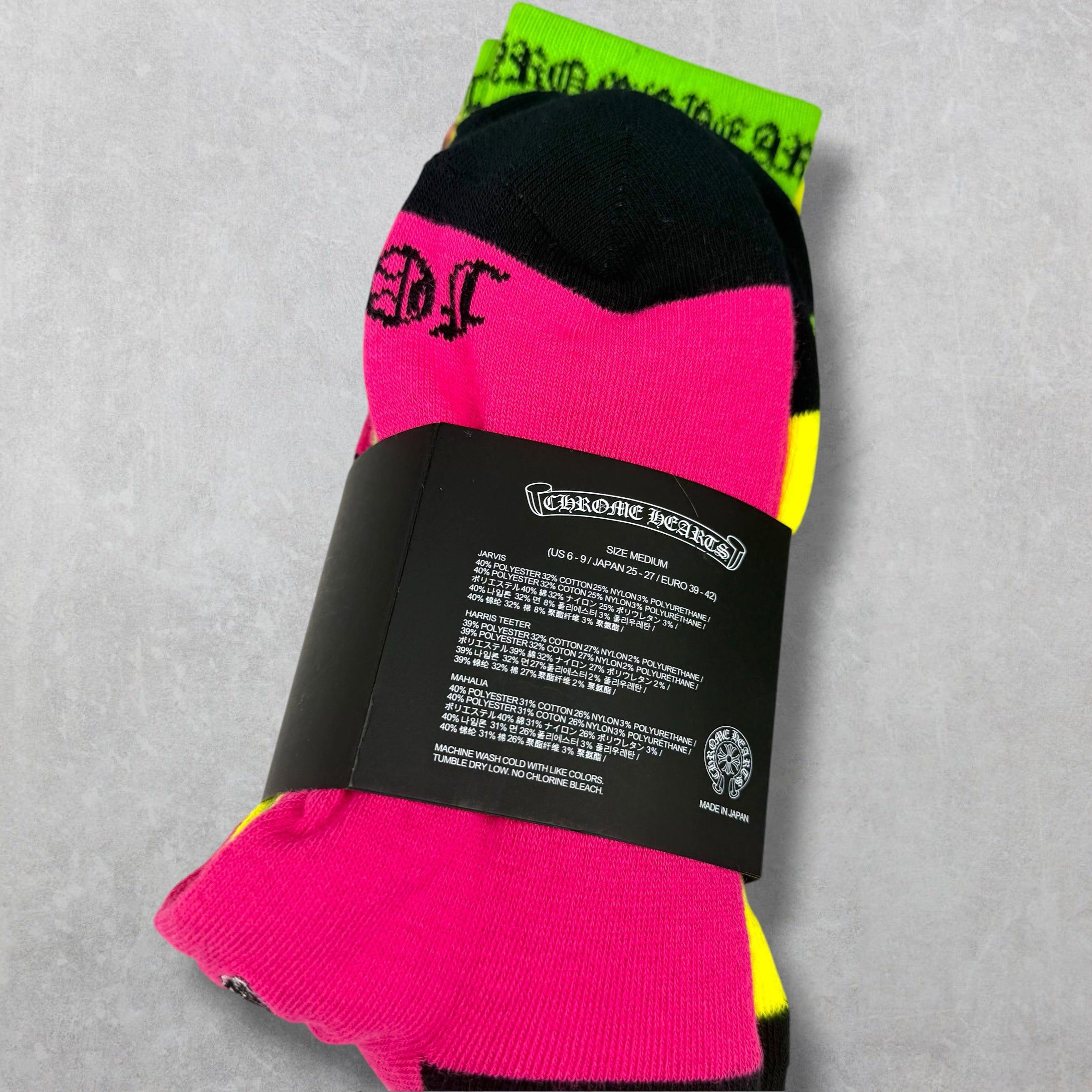 Chrome Hearts Chrome Hearts Foti Socks (3pc) Size ONE SIZE - 2 Thumbnail