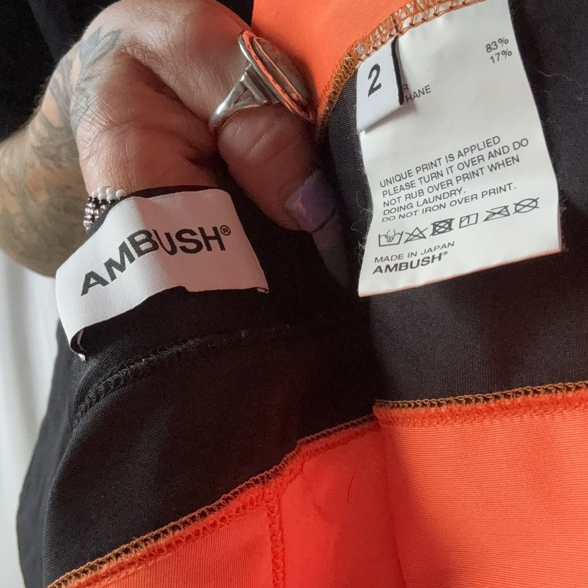 Ambush Design AMBUSH SS2015 2-toned cycling shorts Size 26" / US 2 / IT 38 - 5 Thumbnail