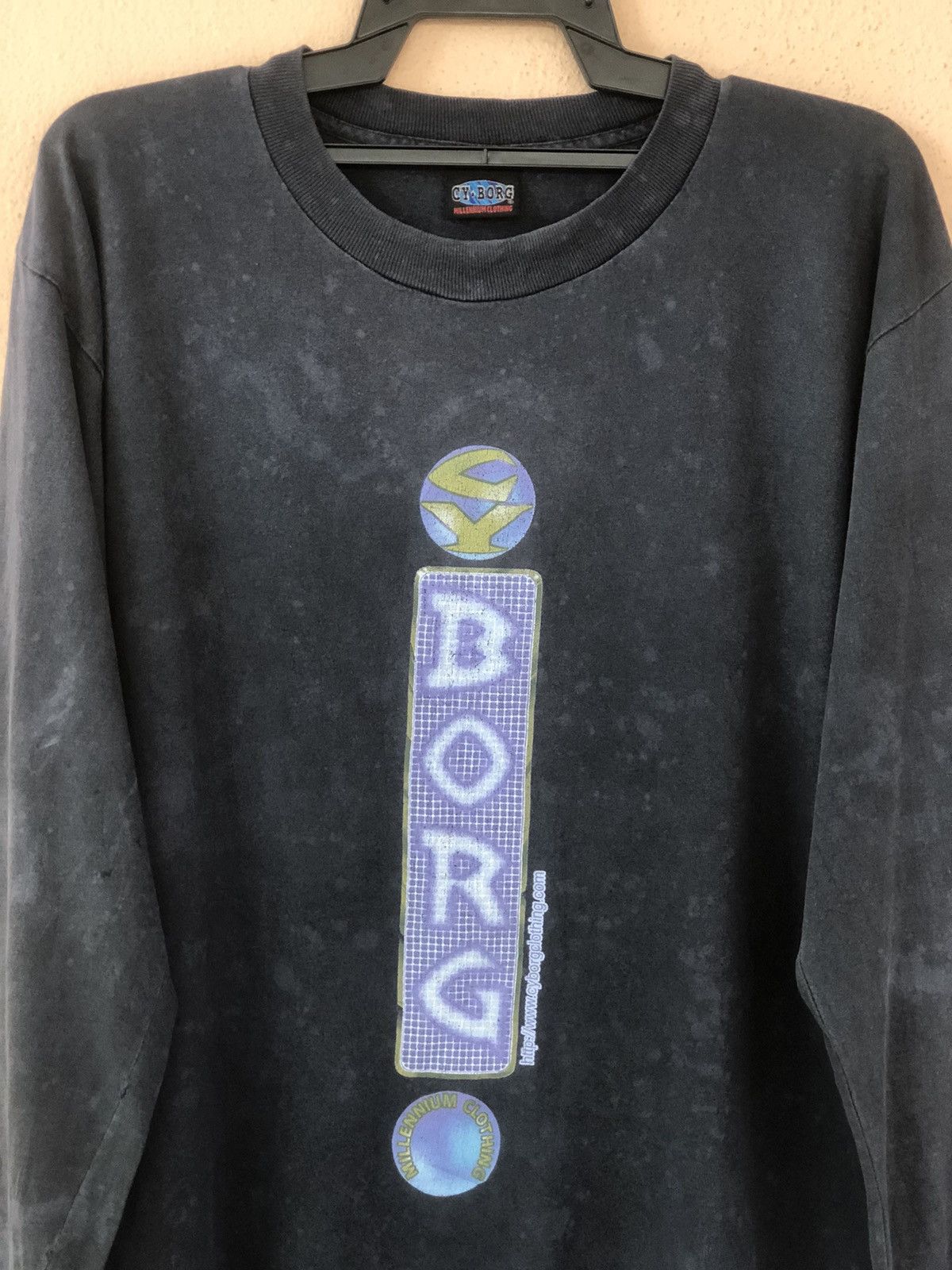 Vintage Vintage CYBORG Clothing Streetwear Thrashed Size US L / EU 52-54 / 3 - 10 Thumbnail