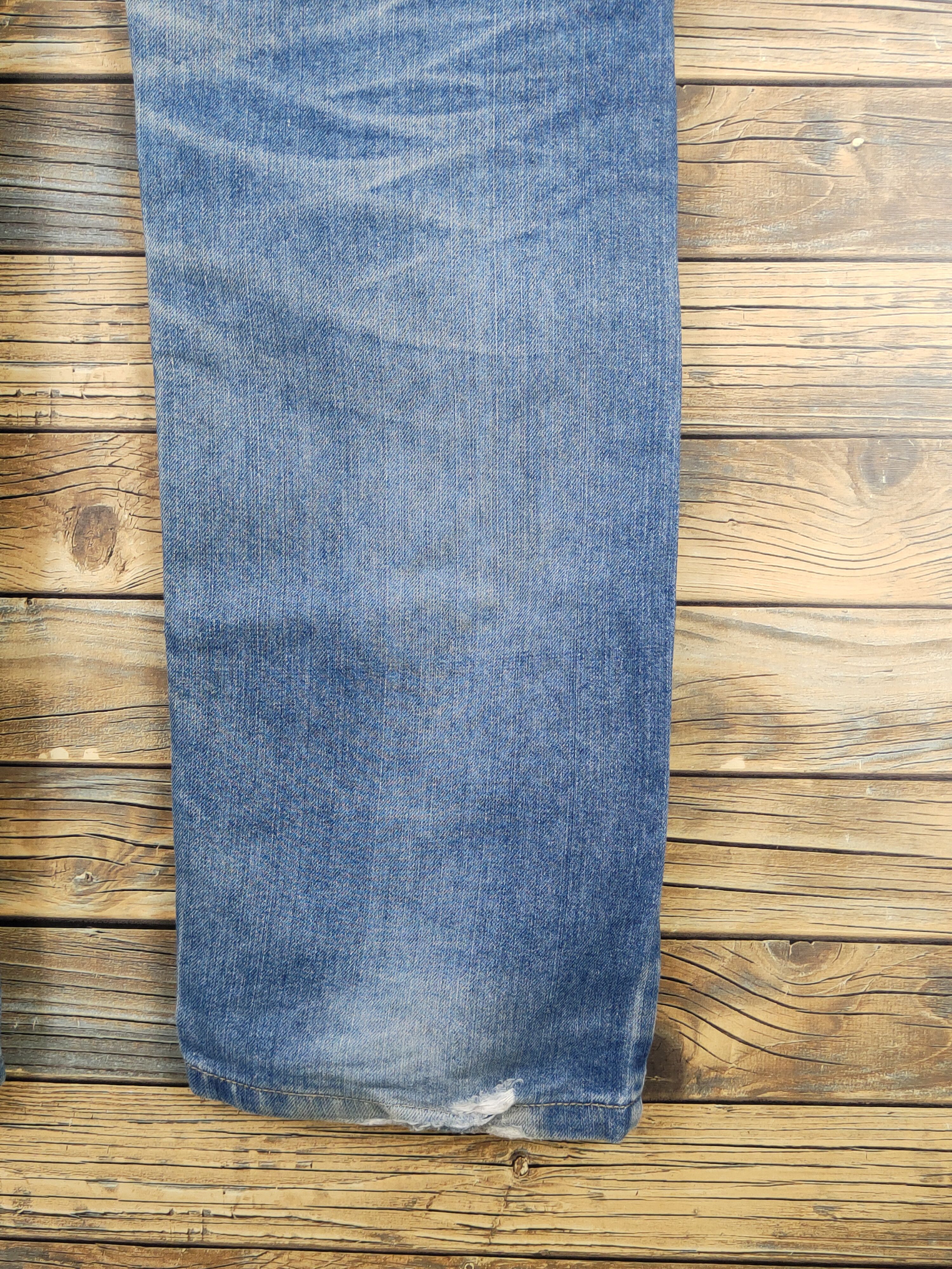Diesel Diesel Blue Distressed Ripped denim Jeans #W1836 Size US 32 / EU 48 - 11 Thumbnail