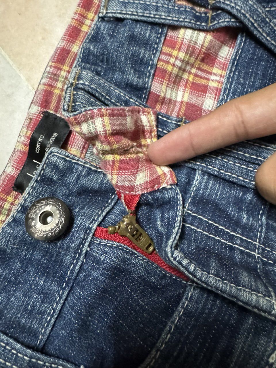 Japanese Brand × Seditionaries DOUBLE WAIST Japanese Mudwash Twist Leg Spilt Flannel Zipper Size US 30 / EU 46 - 7 Thumbnail