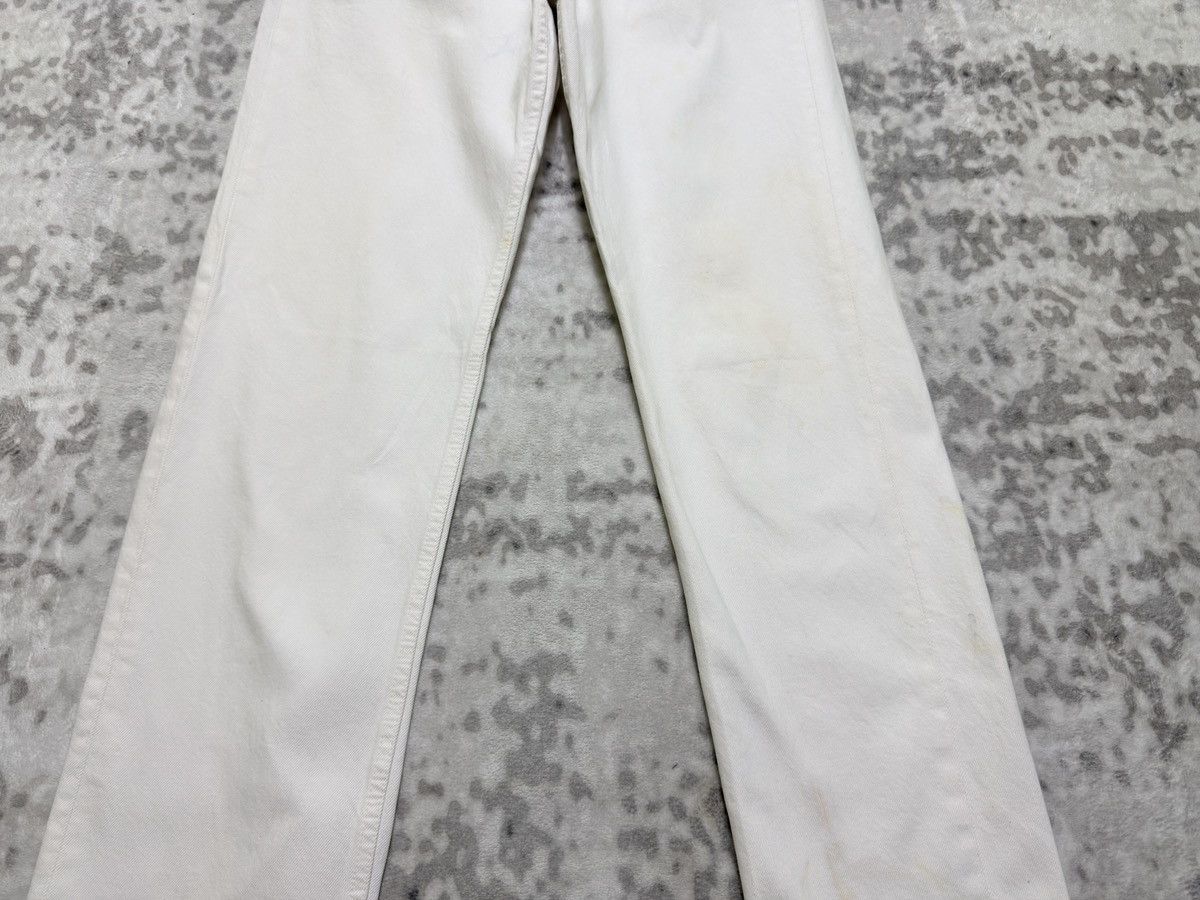Levi's Levi’s 501 Original White Straight Leg Button Fly Denim Size US 31 - 6 Thumbnail