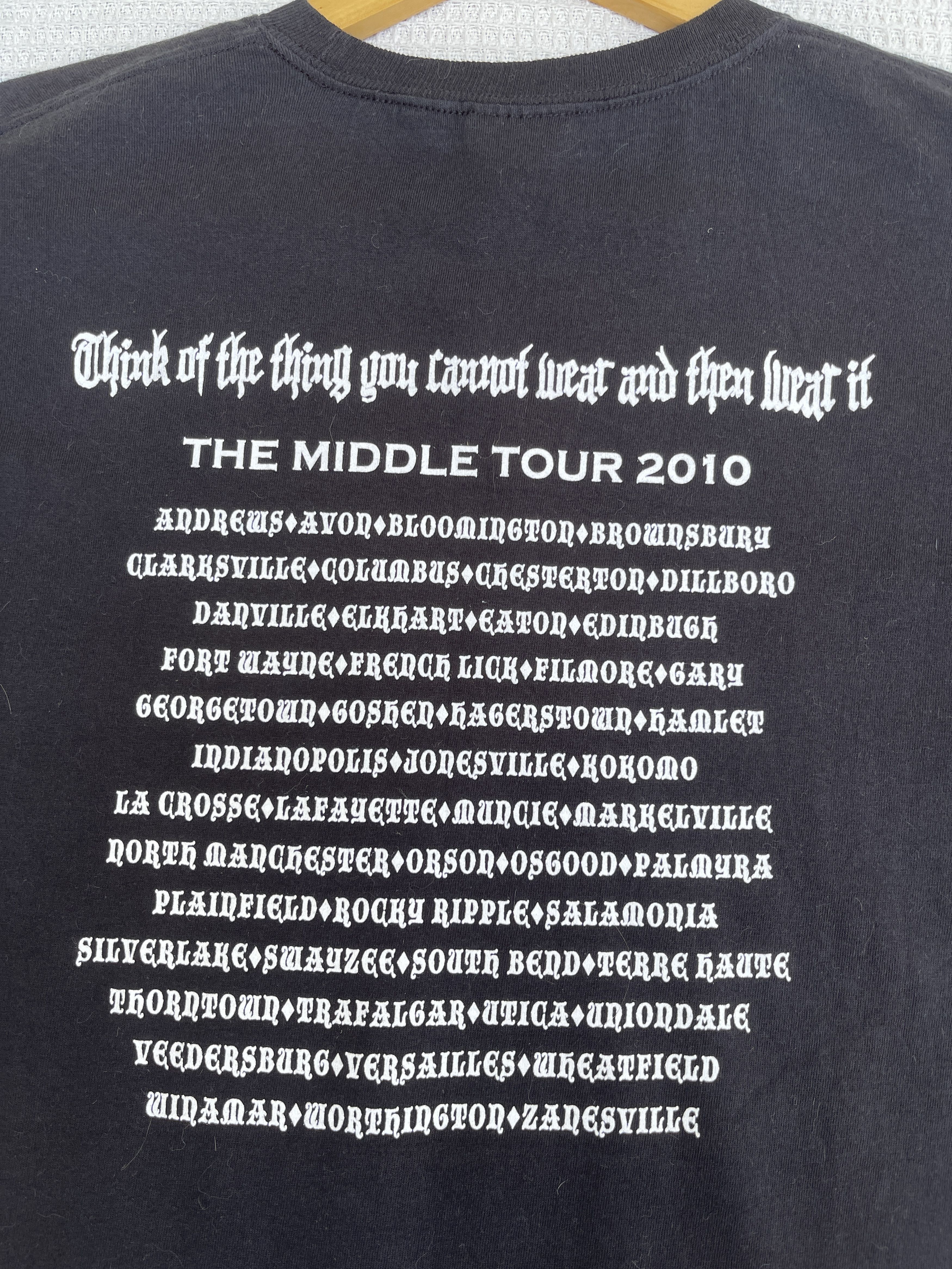 Band Tees Rare🔥Vintage The Middle Tour Band Tees Size US L / EU 52-54 / 3 - 10 Thumbnail