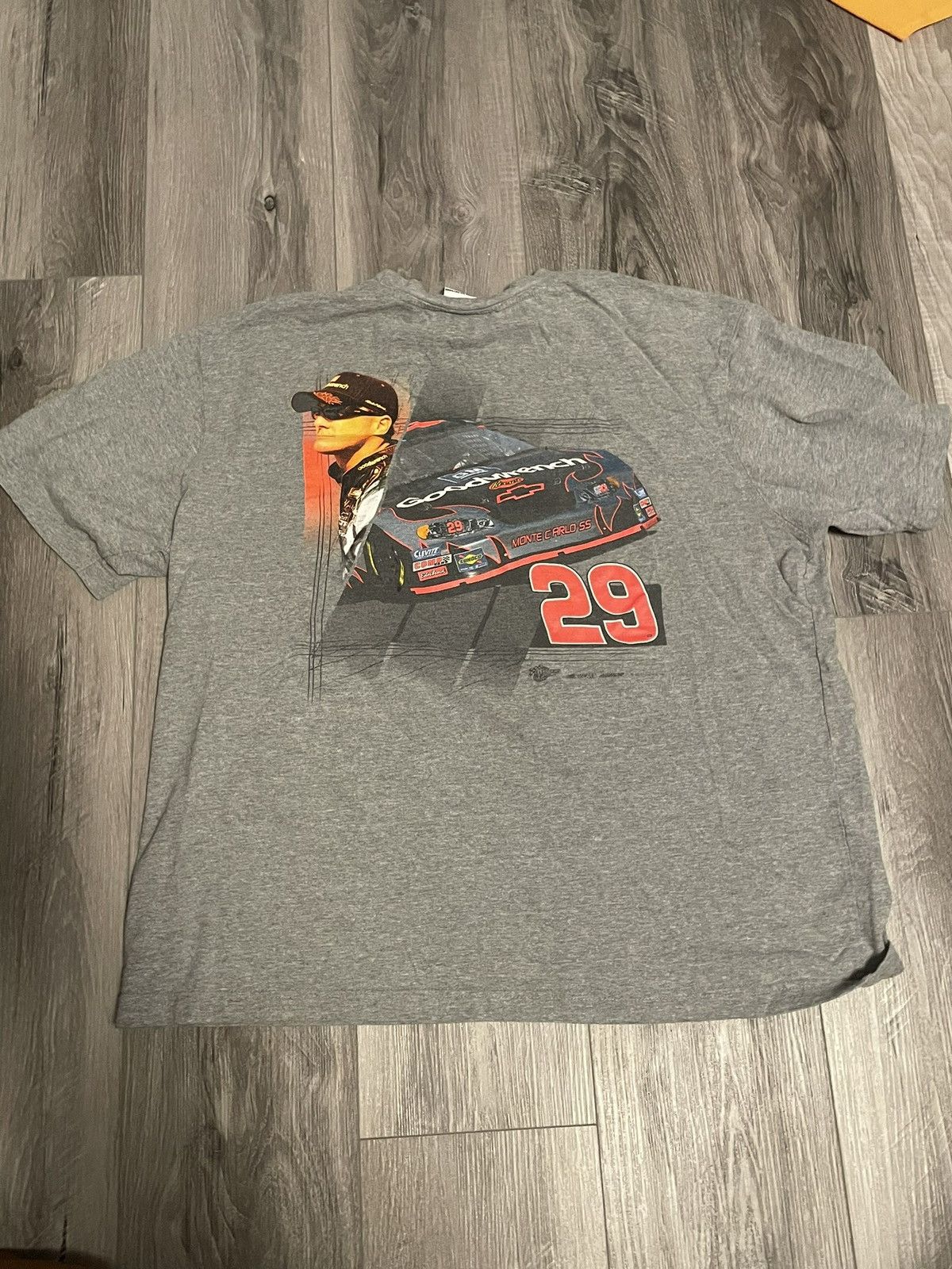 Chase Authentics × NASCAR × Vintage Y2K Kevin Harvick Tee Goodwrench 2005 Size US L / EU 52-54 / 3 - 1 Thumbnail