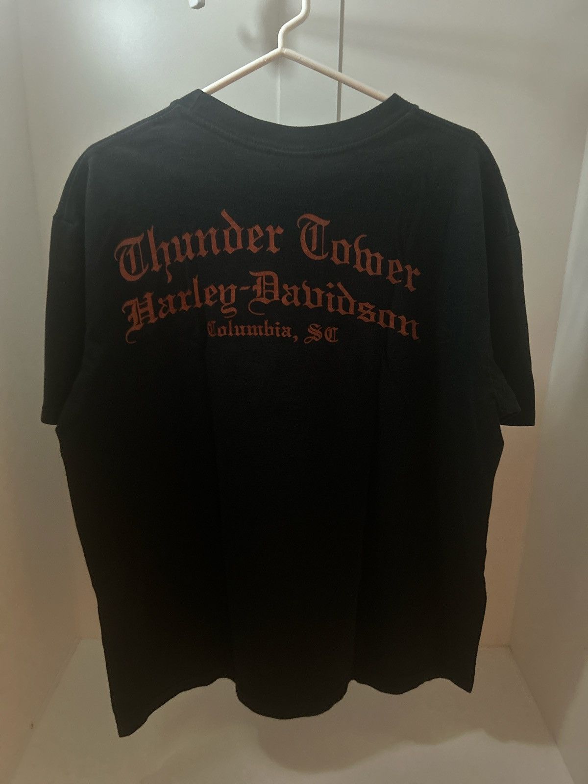 Harley Davidson Harley Davidson wolf graphic thunder tower t-shirt Size US XL / EU 56 / 4 - 2 Thumbnail