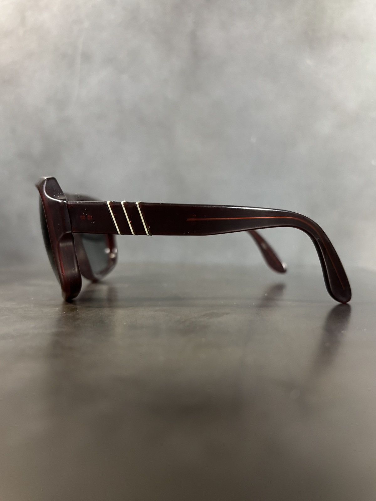 Zephyr 1980s Asdor by Persol Sunglasses Vintage Persol Ratti Pilot Size ONE SIZE - 9 Thumbnail
