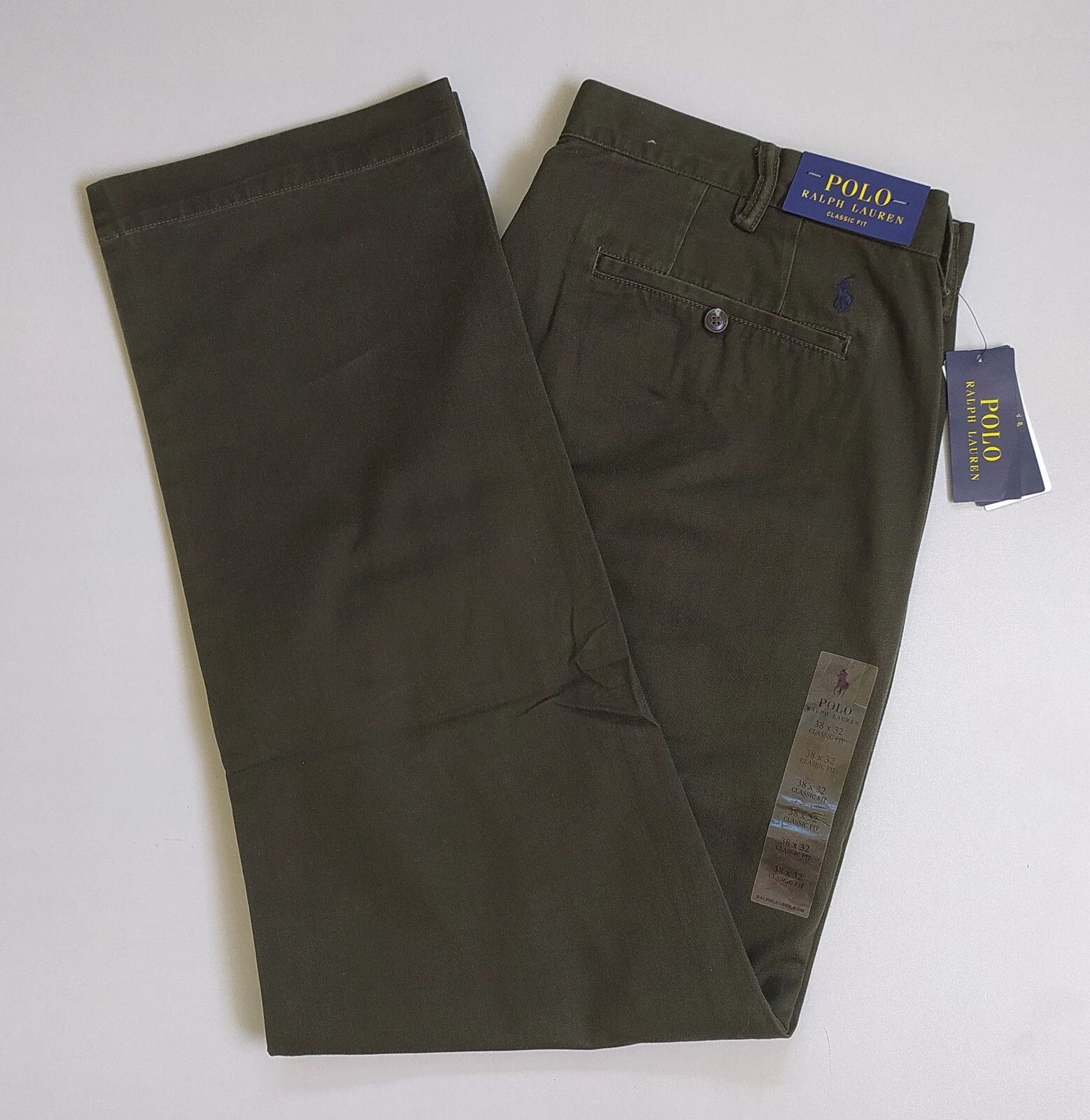 Polo Ralph Lauren Polo Ralph Lauren Classic Fit Chino Pant ATP 0119 Size US 38 / EU 54 - 12 Thumbnail