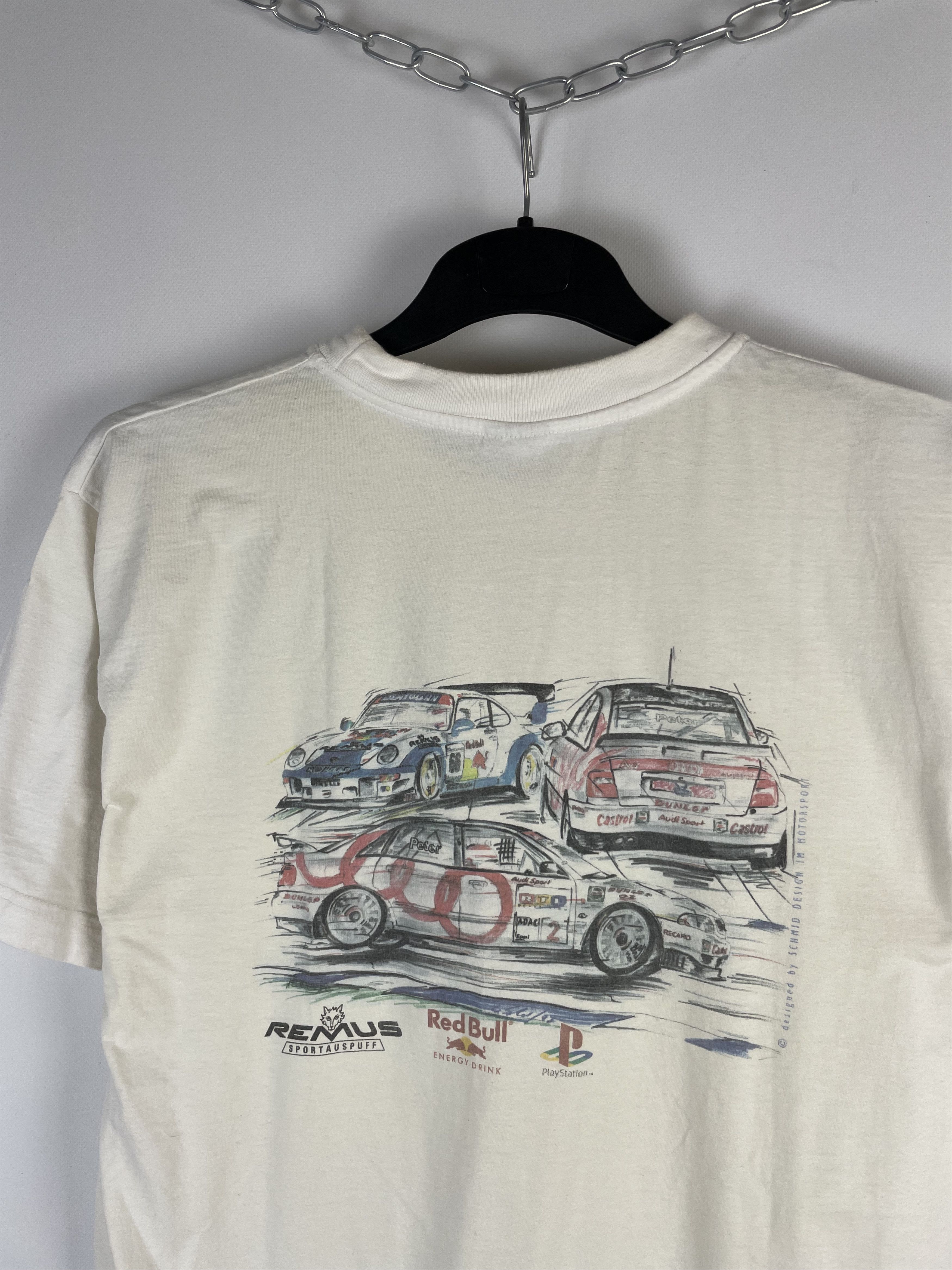 Vintage Vintage Racing Motosports Tee 90s Size US L / EU 52-54 / 3 - 3 Thumbnail