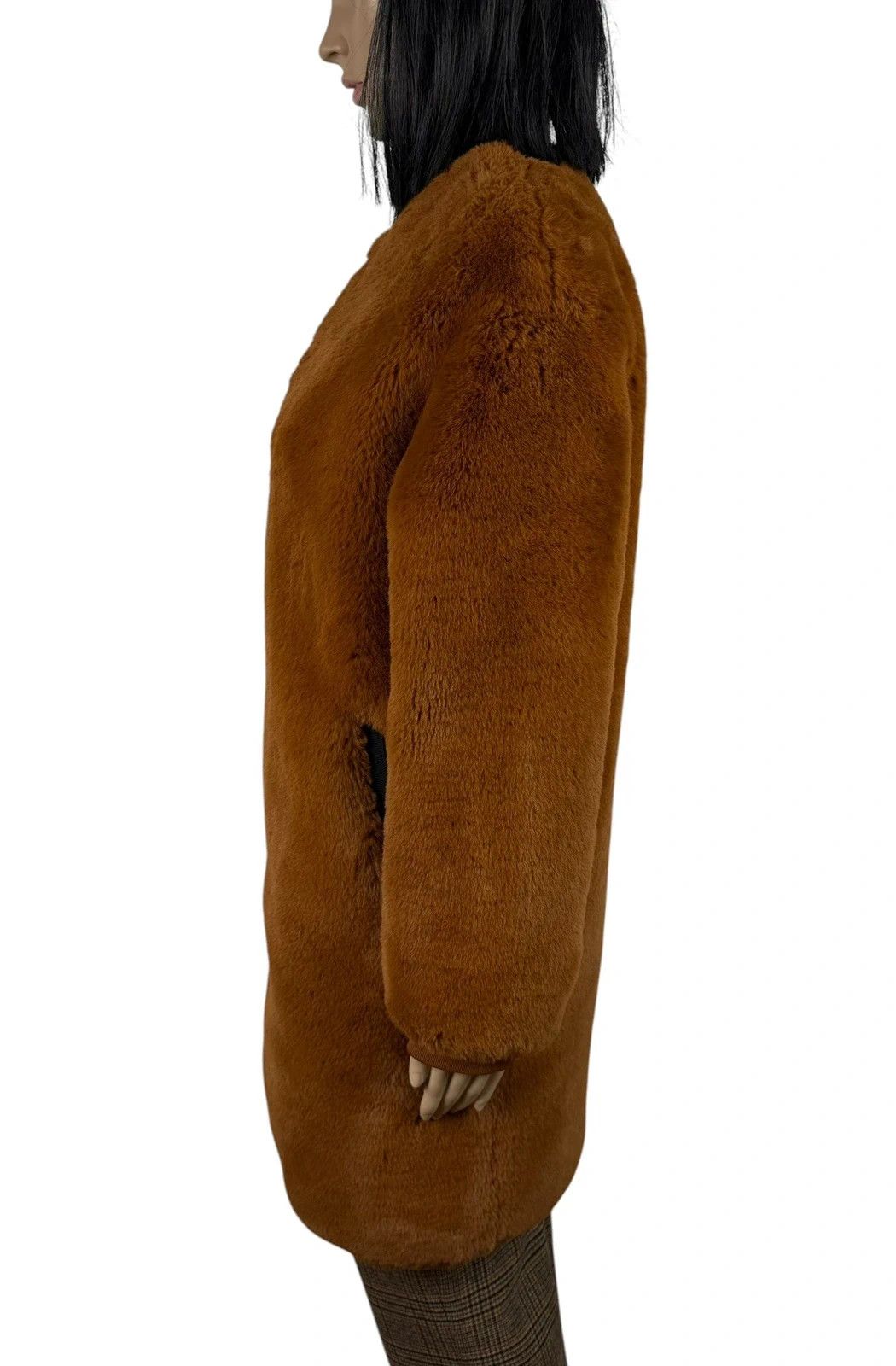 Maje Maje Faux Fur Teddy Coat Polyester Size XS / US 0-2 / IT 36-38 - 6 Thumbnail