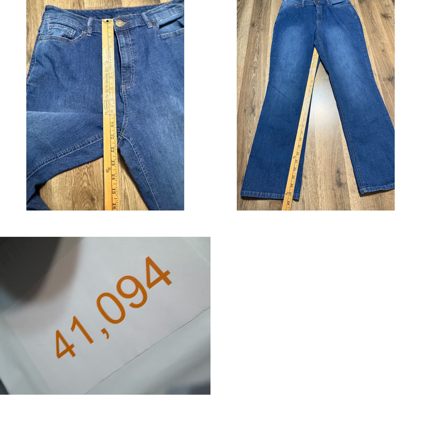 Vintage Christopher & Banks Jeans Womens 8 Short Blue Denim Straight Leg Jeans Ladies Regular 5-Pocket Zip Machine Washable Vintage No Size 30" / US 8 / IT 44 - 8 Thumbnail