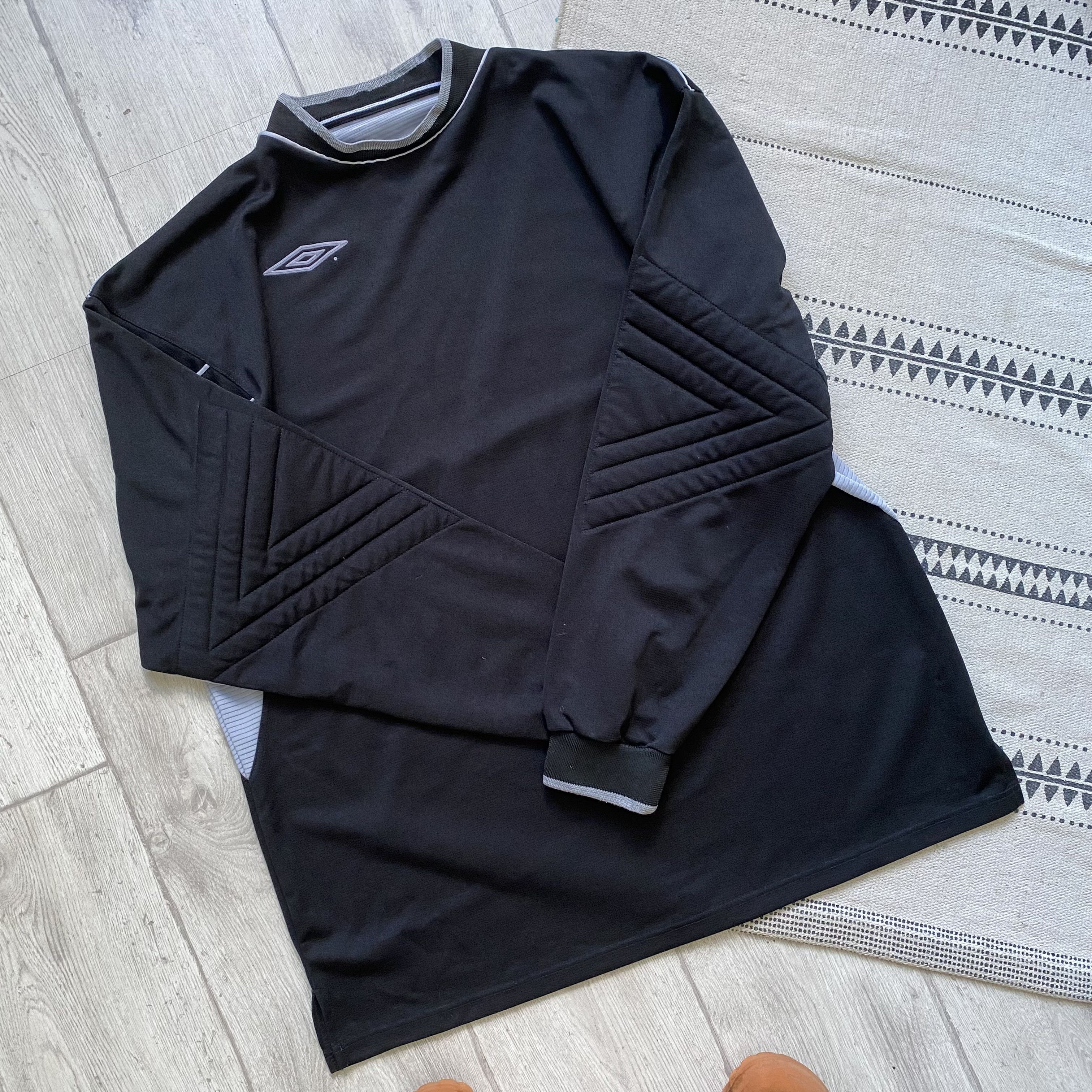 Umbro ⚽️Vintage Umbro Soccer jersey Goalkeeper Longsleeve Y2K Nike Size US XXL / EU 58 / 5 - 5 Thumbnail