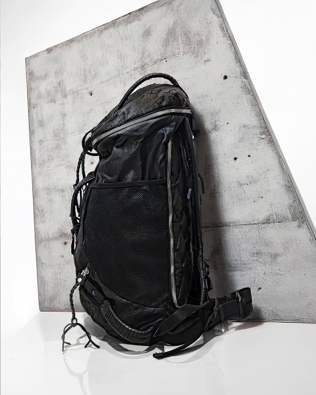 Other SANBENITO Waxed Canvas Leather Backpack | One-of-One Relic Size ONE SIZE - 8 Thumbnail