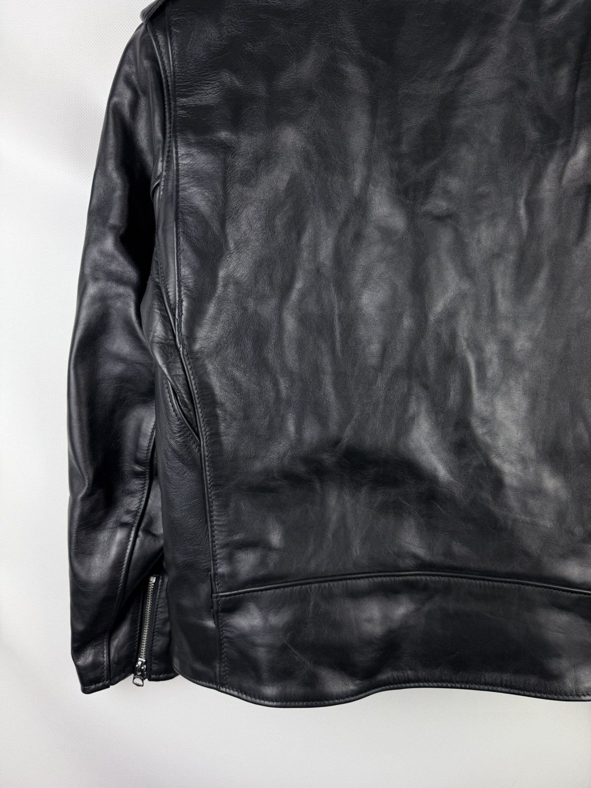 Schott Schott Perfecto Ladies Leather Biker Full Zip Jacket USA Size XS / US 0-2 / IT 36-38 - 18 Thumbnail