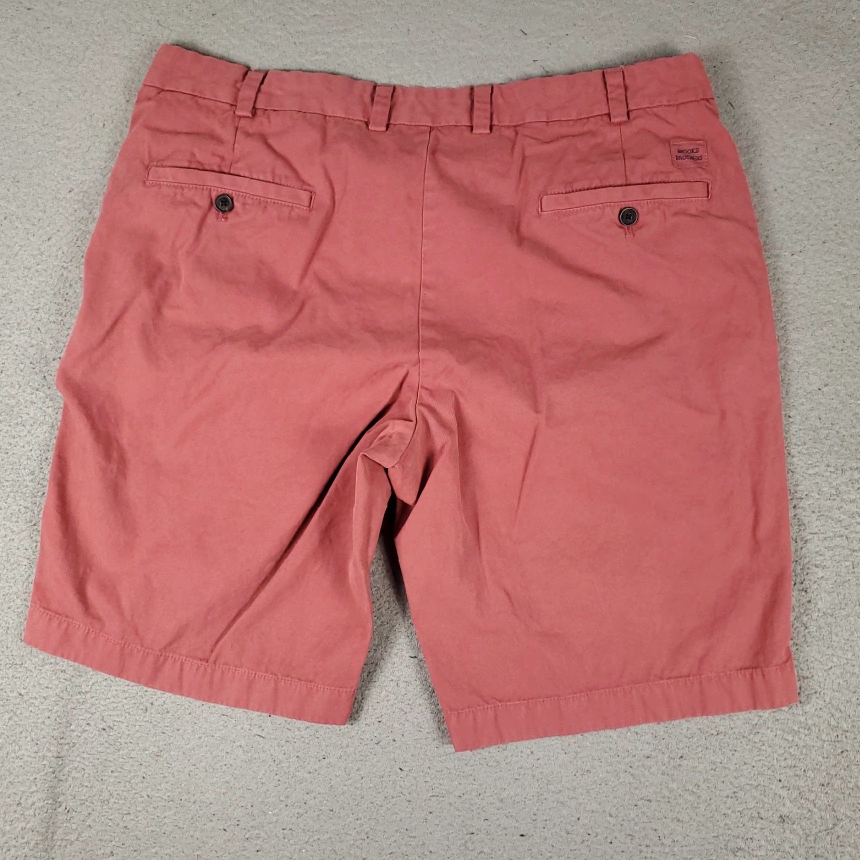 Brooks Brothers VINTAGE? No, Brooks Brothers Shorts Men 38 Red Flat Front Chino Slash Pockets Cotton Men's Swim Casual Business - Regular 38 Red Mens Size US 38 / EU 54 - 7 Thumbnail