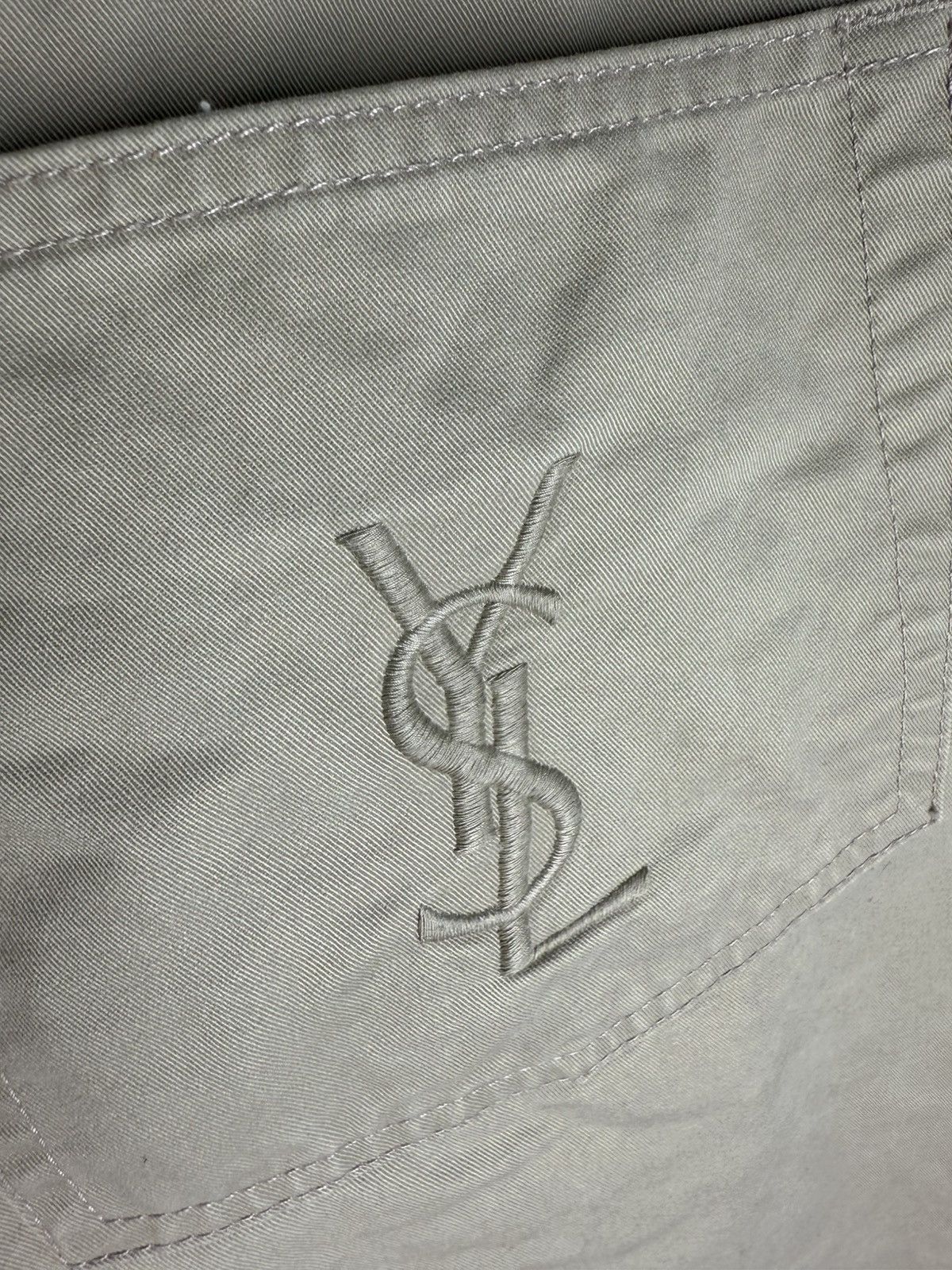 Yves Saint Laurent Beige 34x30 YSL Jeans Cotton Pants Size US 34 / EU 50 - 5 Thumbnail