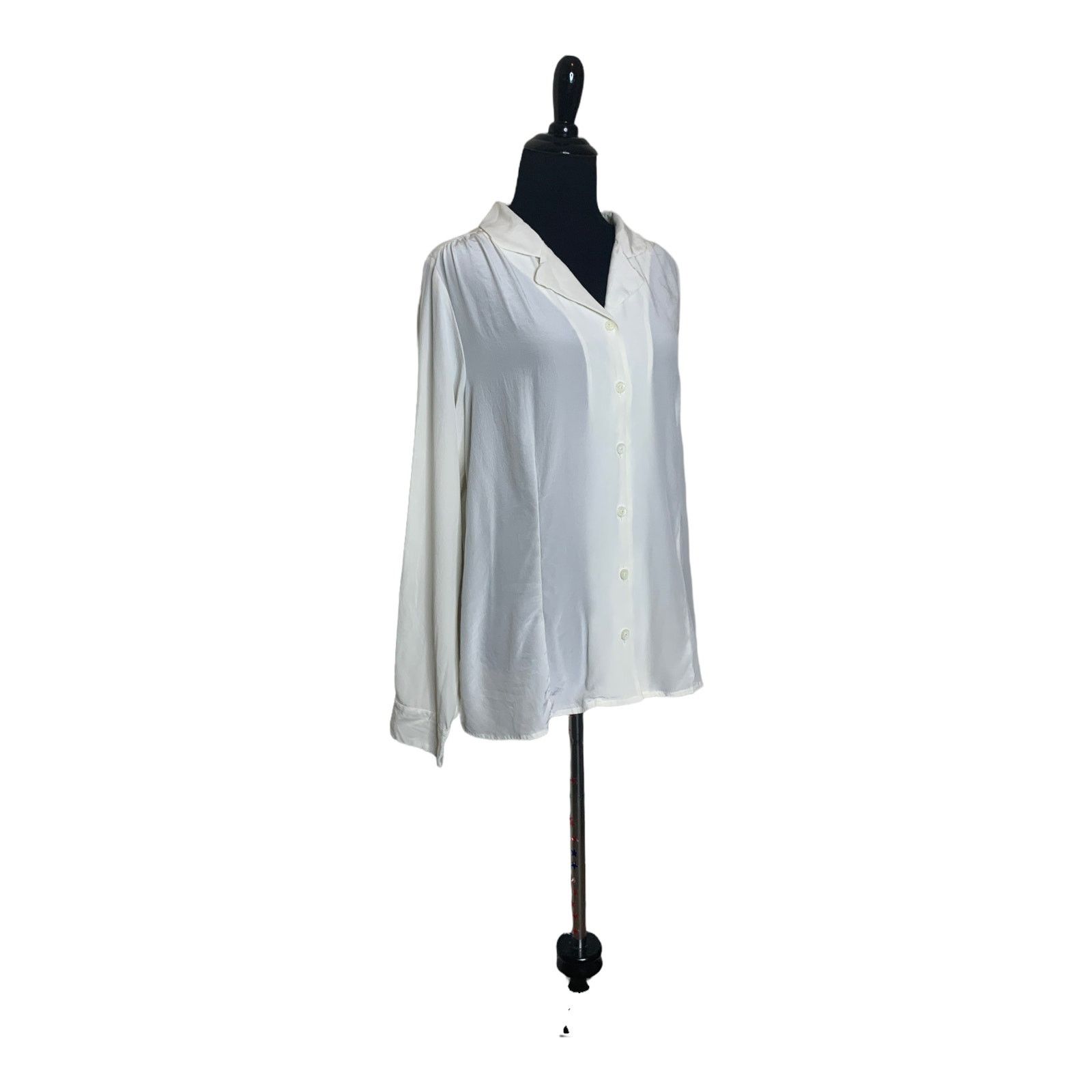 Pendleton Pendleton cream silk long sleeves button shirt size 14 Size XL / US 12-14 / IT 48-50 - 9 Thumbnail