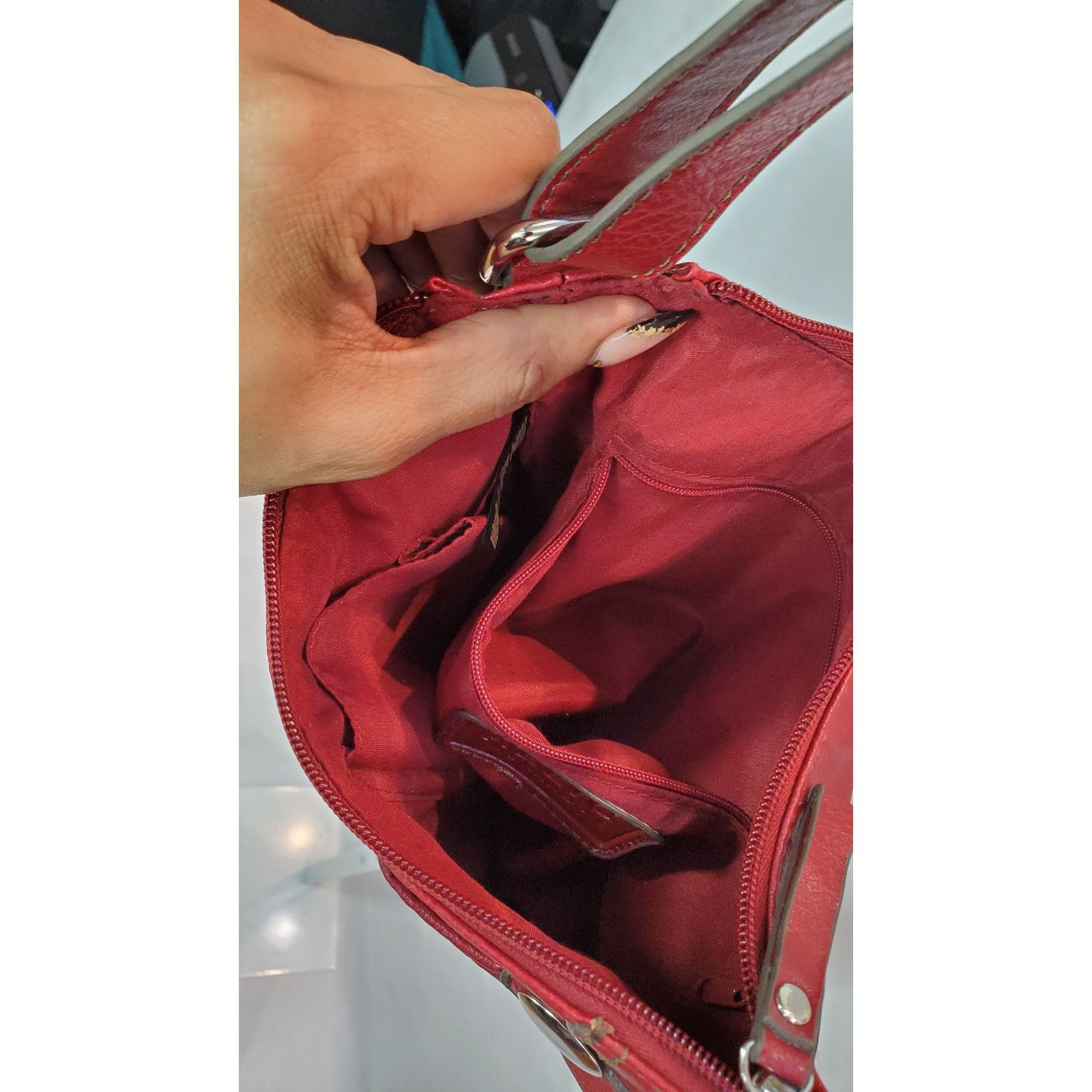 Relic Relic Red Crossbody Shoulder Purse Bag Size ONE SIZE - 9 Thumbnail