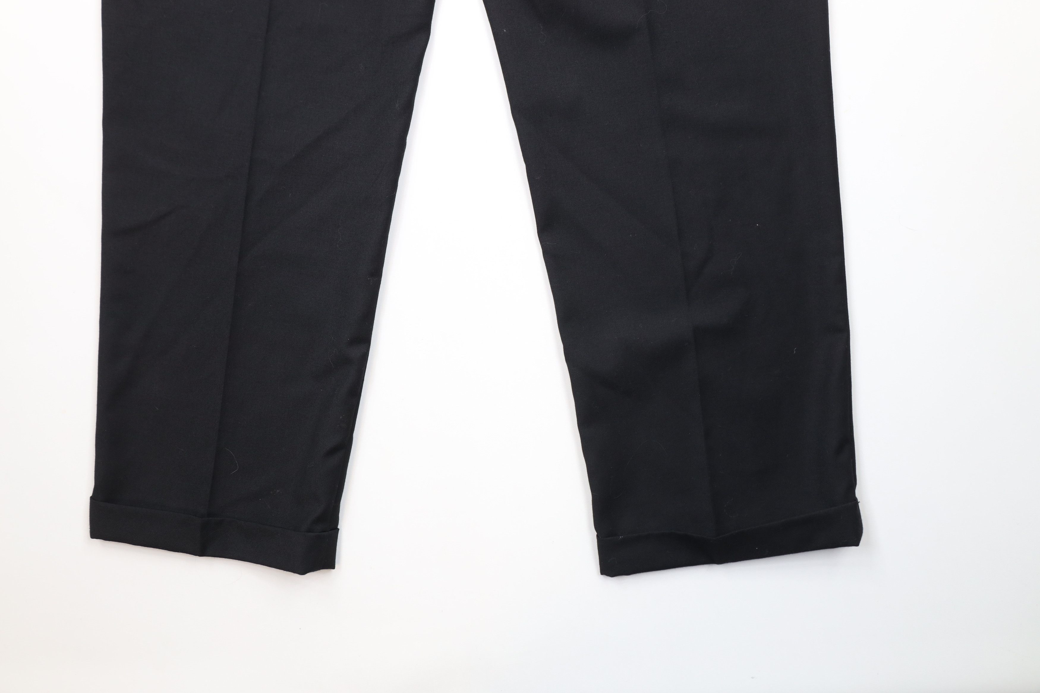 Vintage Vintage 90s Streetwear Wool Blend Pleated Wide Chino Pants Size US 38 / EU 54 - 10 Thumbnail
