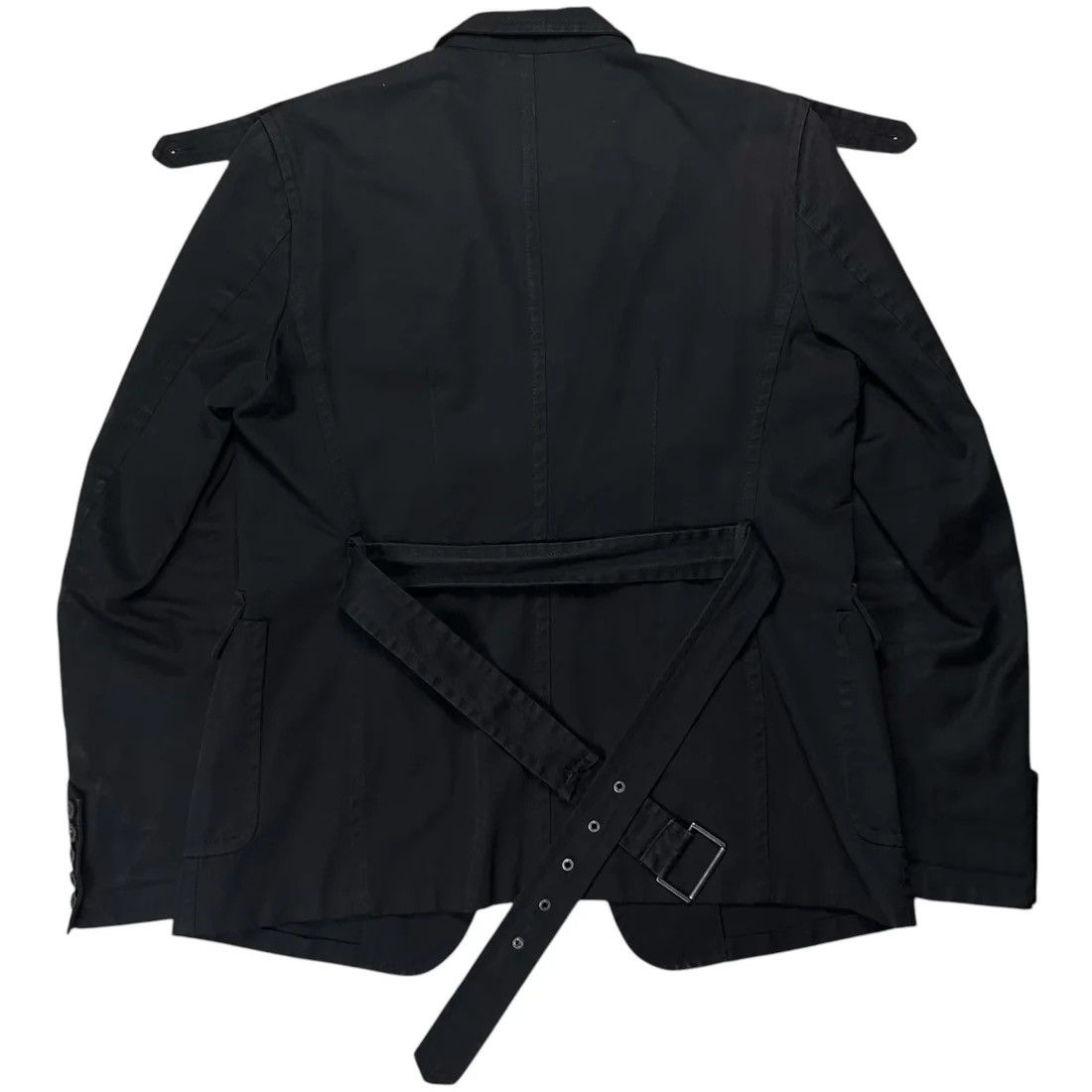 Gucci Gucci by Frida Giannini Belted Military Jacket - SS07 Size US L / EU 52-54 / 3 - 3 Thumbnail