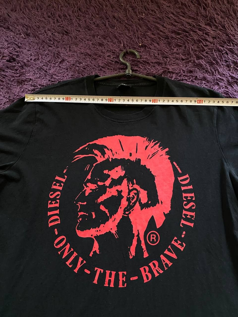 Diesel × Vintage Vintage Diesel Big Print T-shirt Y2K Hype Streetwear Size XL Size US XL / EU 56 / 4 - 4 Thumbnail