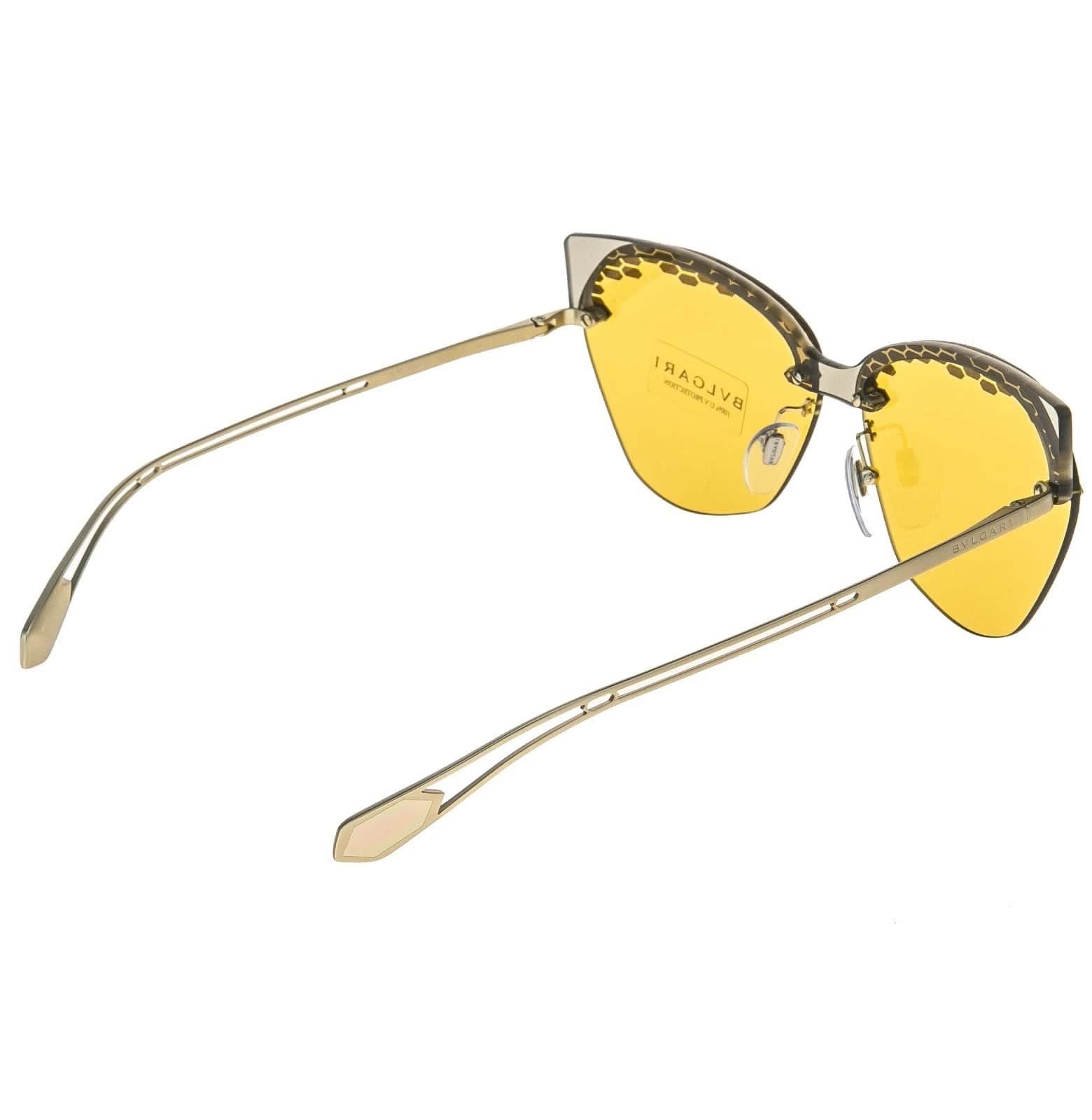 Bvlgari BVLGARI BV6107 6107 SERPENTI Scalesbeat Gold Sunglasses Size ONE SIZE - 5 Thumbnail