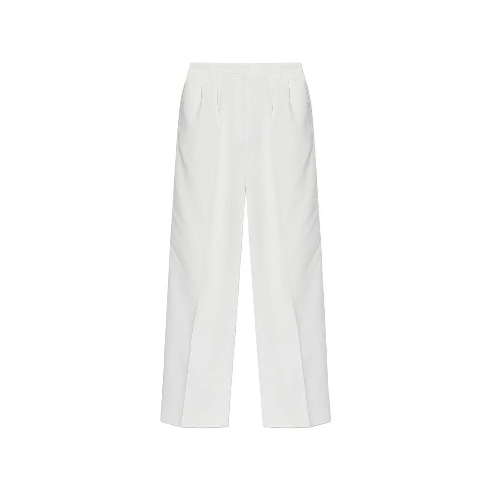 Iro WHITE Trousers - Tailored Trousers