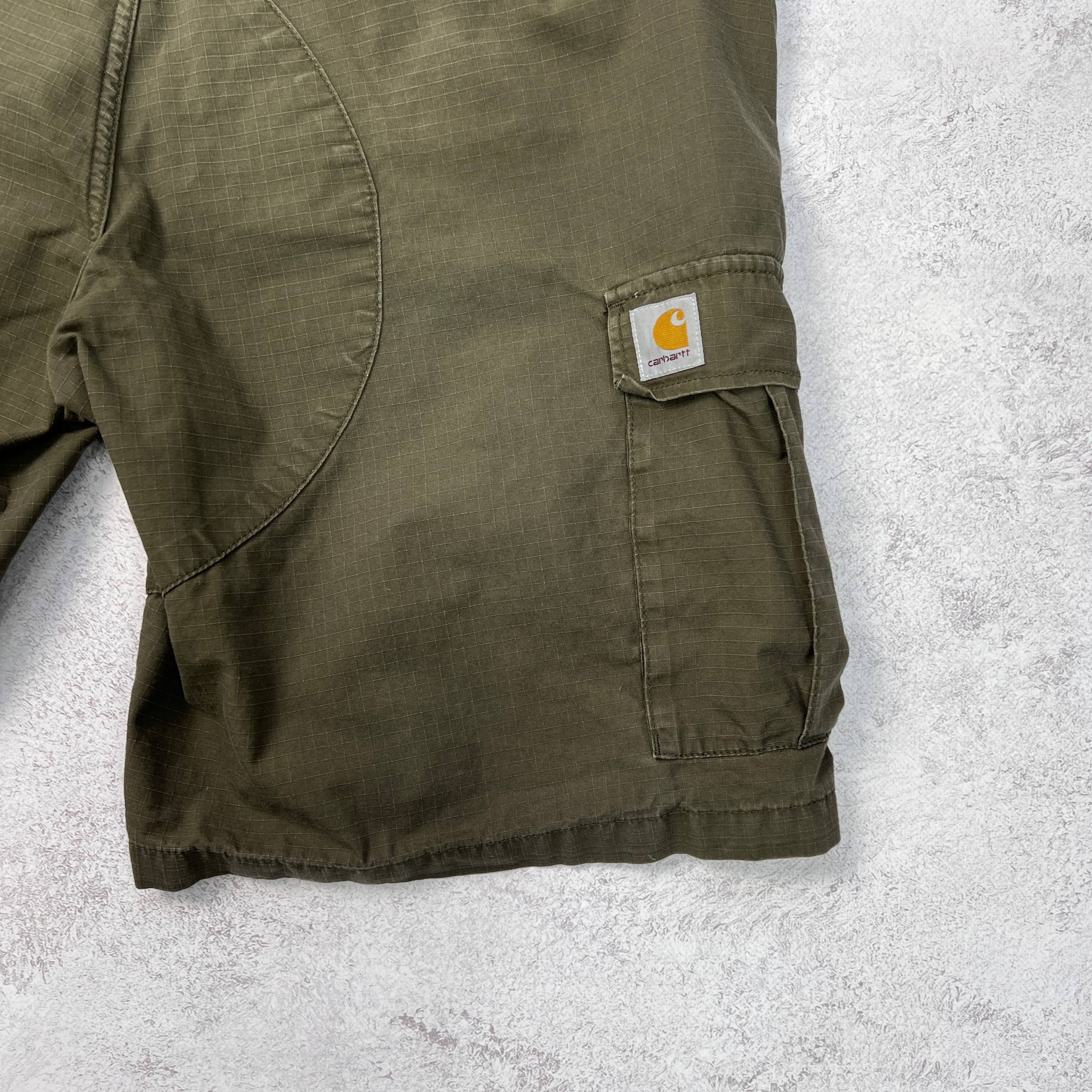 Carhartt Carhartt WIP Aviation Shorts Olive Green Ripstop Men's Size US 40 / EU 56 - 10 Thumbnail