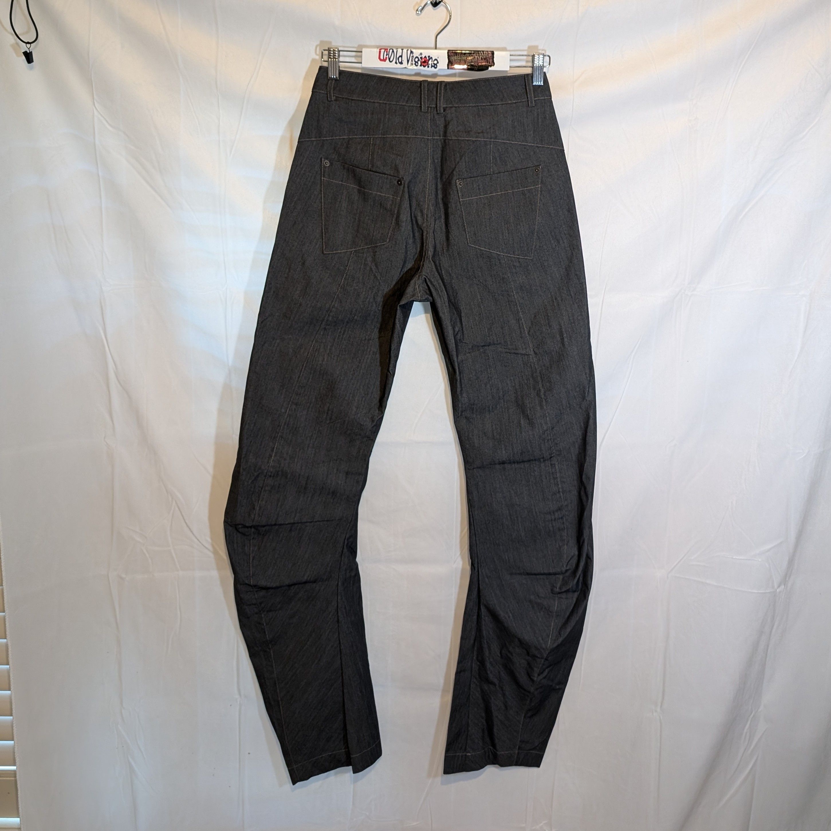 FFFPOSTALSERVICE Carnet-Archive Anatomical Tech Denim Trousers Size US 28 / EU 44 - 2 Thumbnail