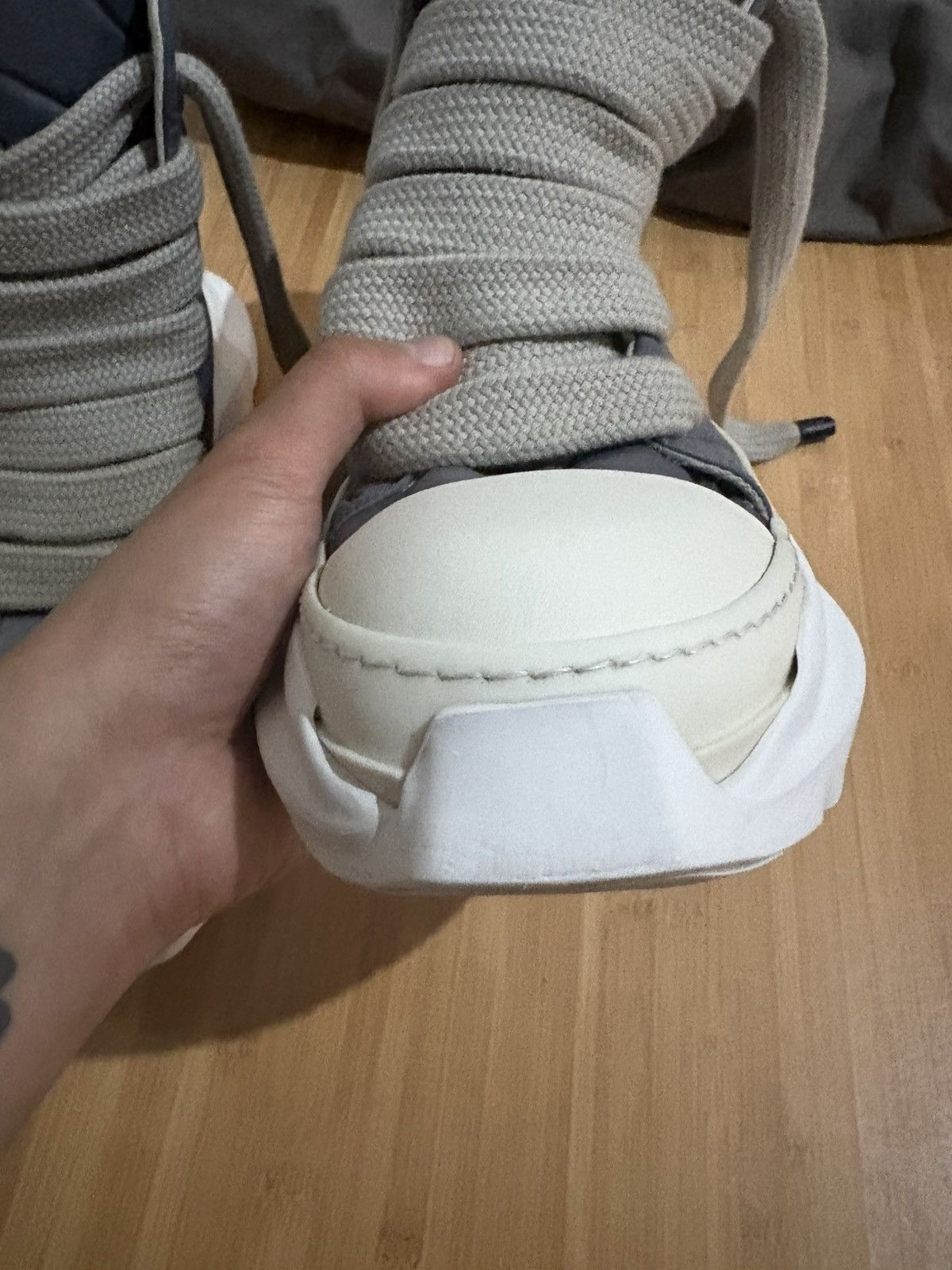 Rick Owens Rick Owens Abstract Jumbolaces Size US 10 / EU 43 - 8 Thumbnail