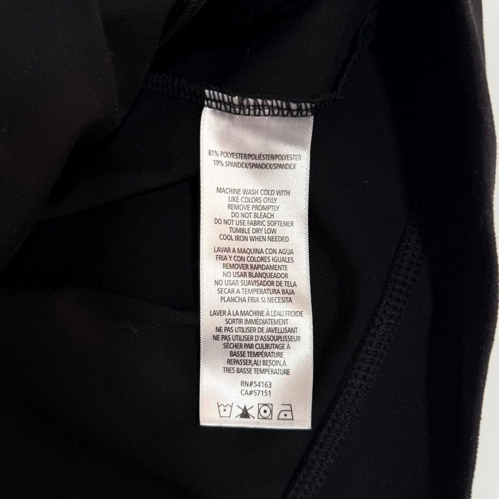 Calvin Klein Calvin Klein Performance Hoodie Black Full Zip Raglan Sleeve PFSJ4176 Womens L Size Stretch Reflective Pockets Zip Front Hooded Athleisure Athletic Size L / US 10 / IT 46 - 5 Thumbnail