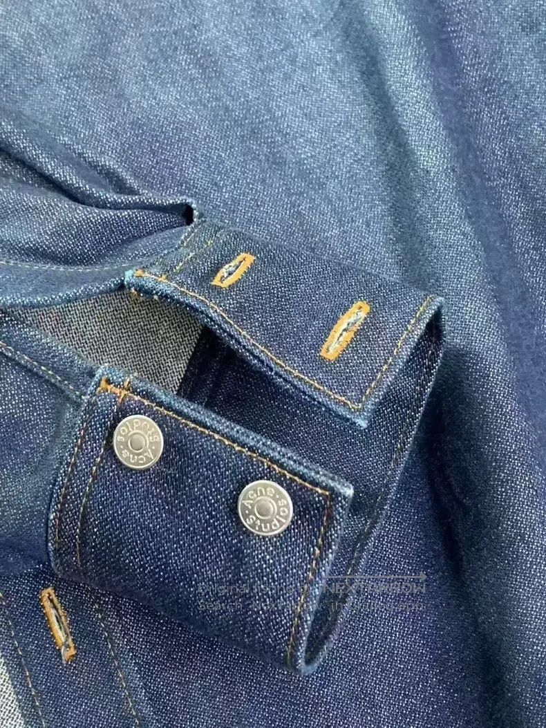 Acne Studios Acne Studios Blue tannin silhouette denim shirt Size US M / EU 48-50 / 2 - 5 Thumbnail