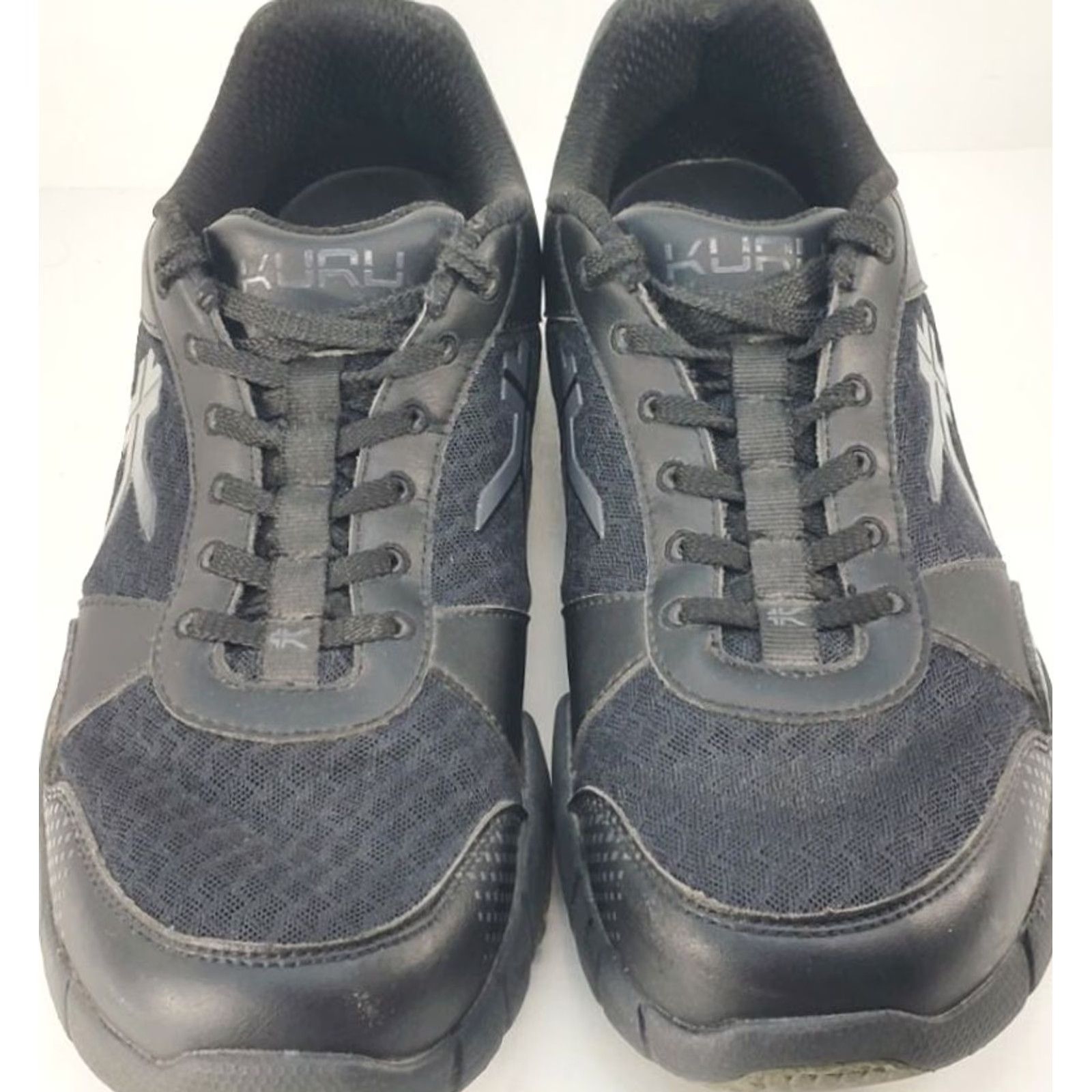 Vintage Kuru Quantum Men's Sneaker Black Athletic 10M Cushioned Super Support Comfort Arch Rubber Sole Walking Outdoor Sports Size US 10 / EU 43 - 3 Thumbnail