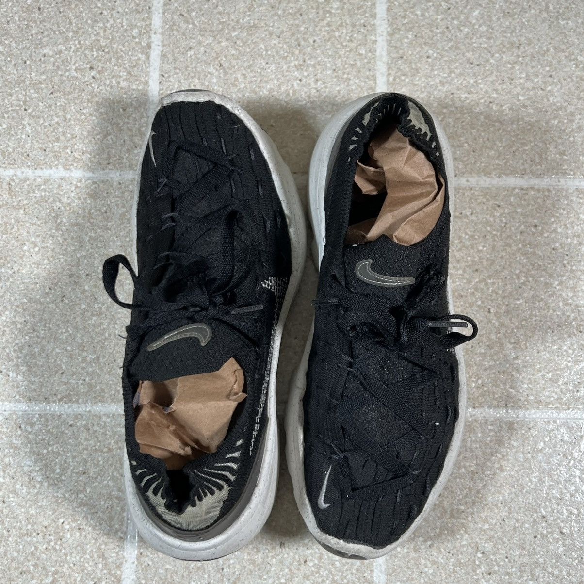 Nike Nike Space Hippie 04 Black Grey Oreo WOMEN'S SIZE 8 sneakers Size US 8 / IT 38 - 6 Thumbnail