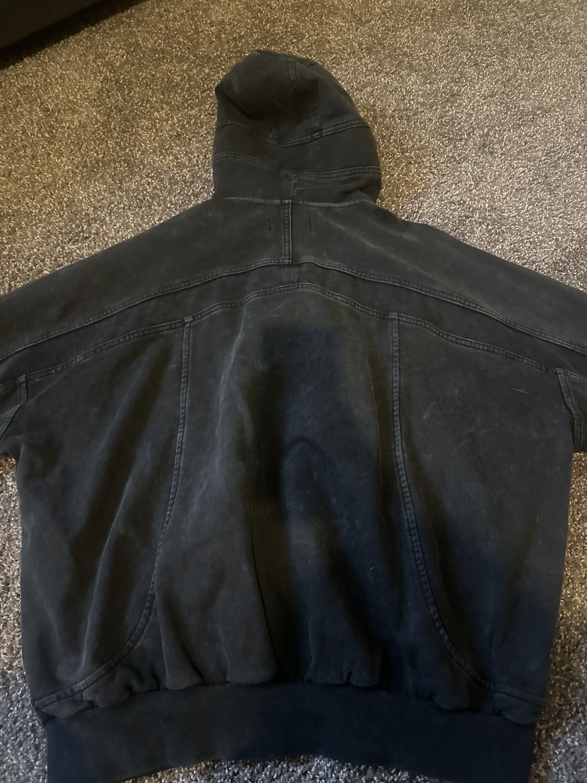 Other Full zip to face black washed hoodie Size US L / EU 52-54 / 3 - 4 Thumbnail